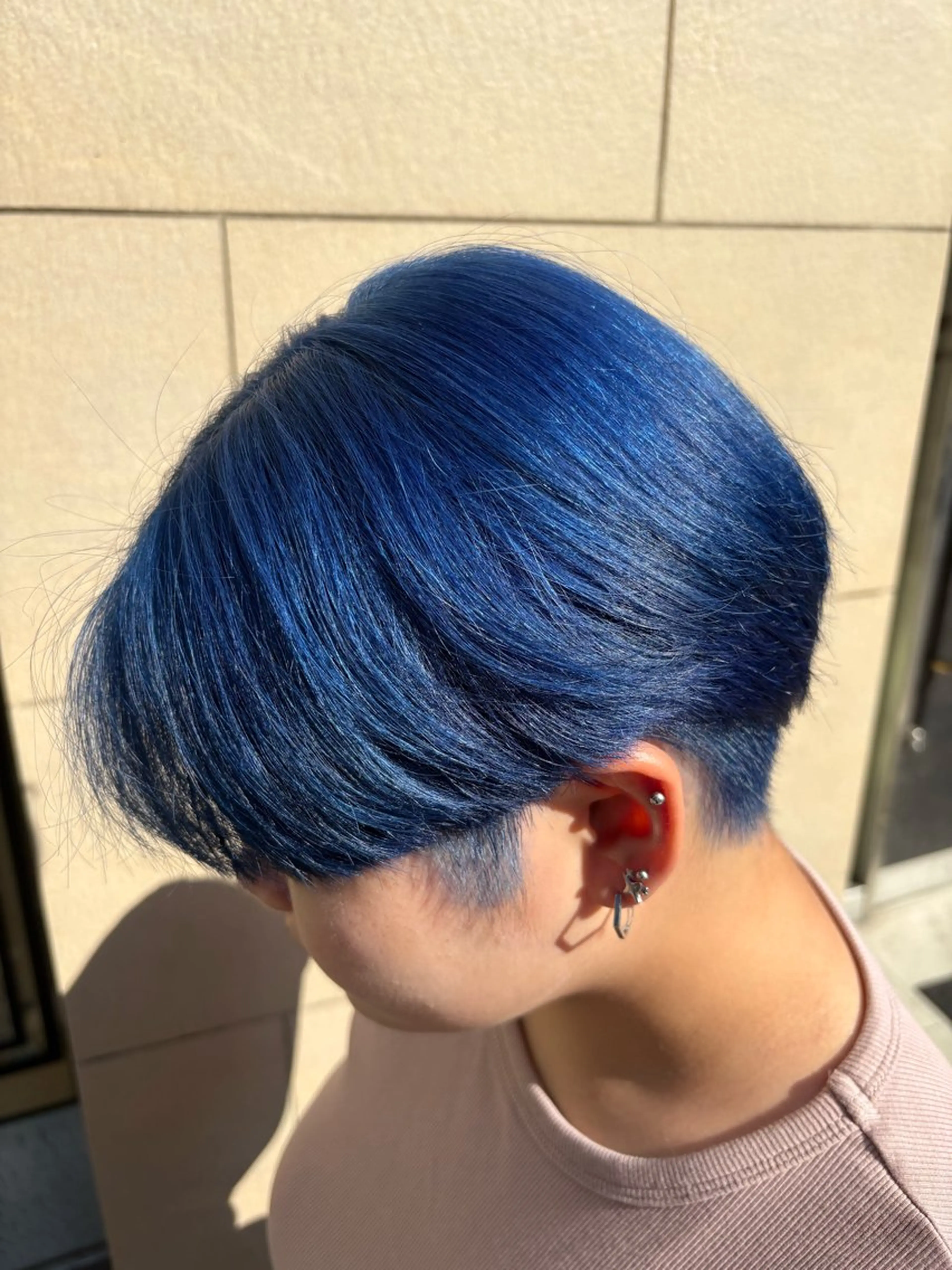 ショート ヘアカラー 透明感カラー🫧/ ブリーチ🇰🇷れいのヘアスタイル
