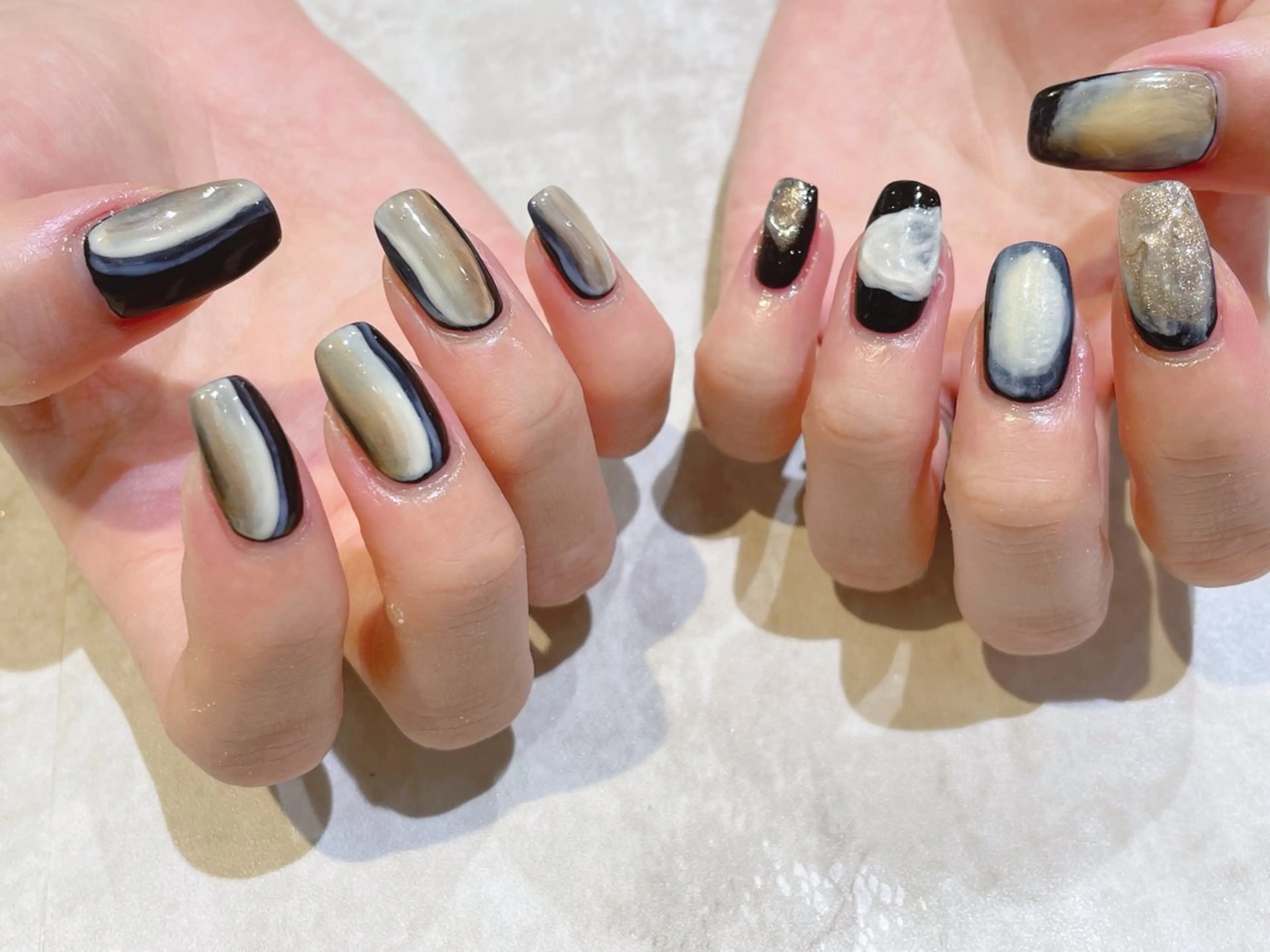 ネイル 舞田 苑香のネイルデザイン