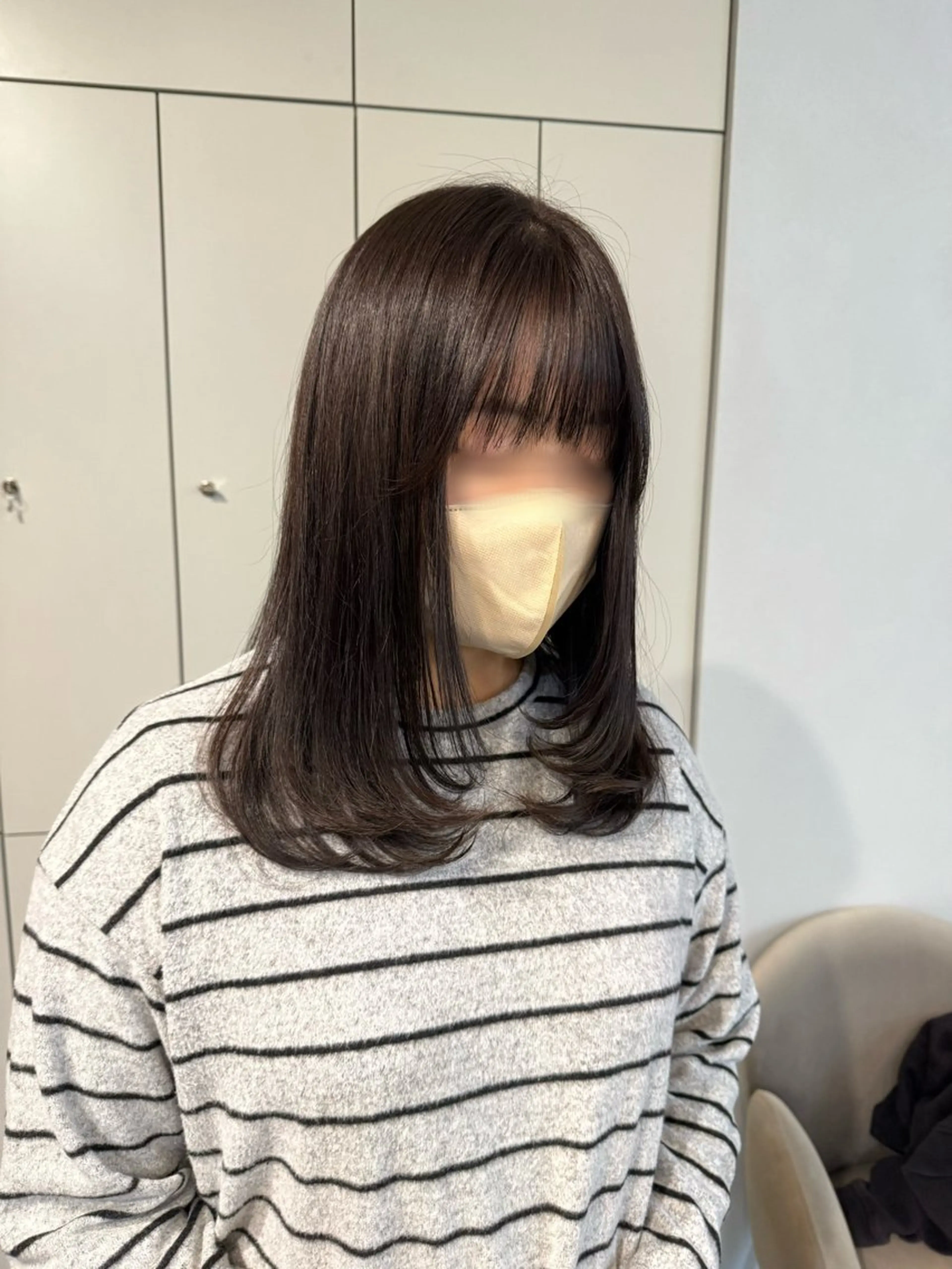 ミディアム レイヤーカット wuvhair所属・wuvhair/ あかりのヘアスタイル