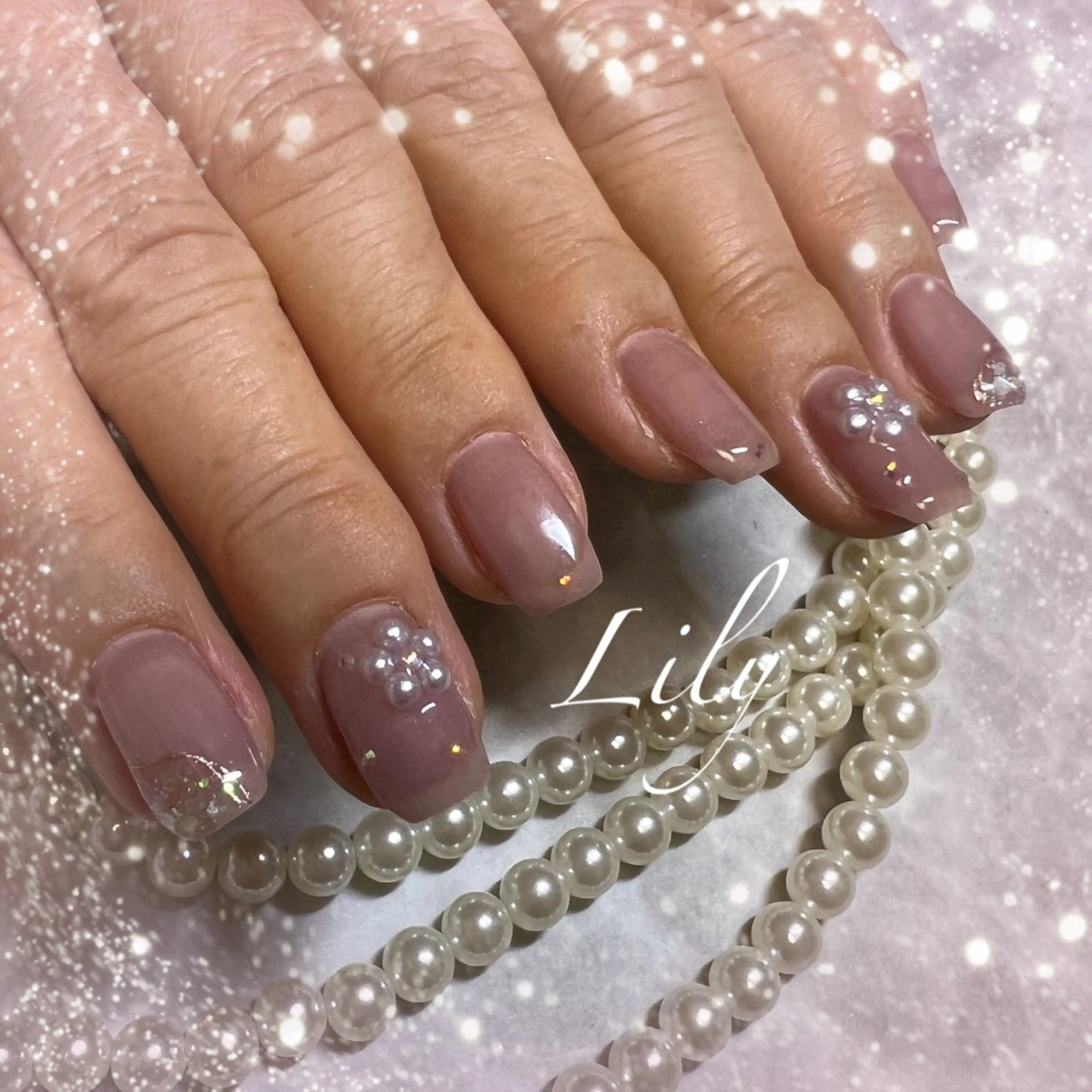 ネイル ハンドネイル Nailsalon Lilyのネイルデザイン