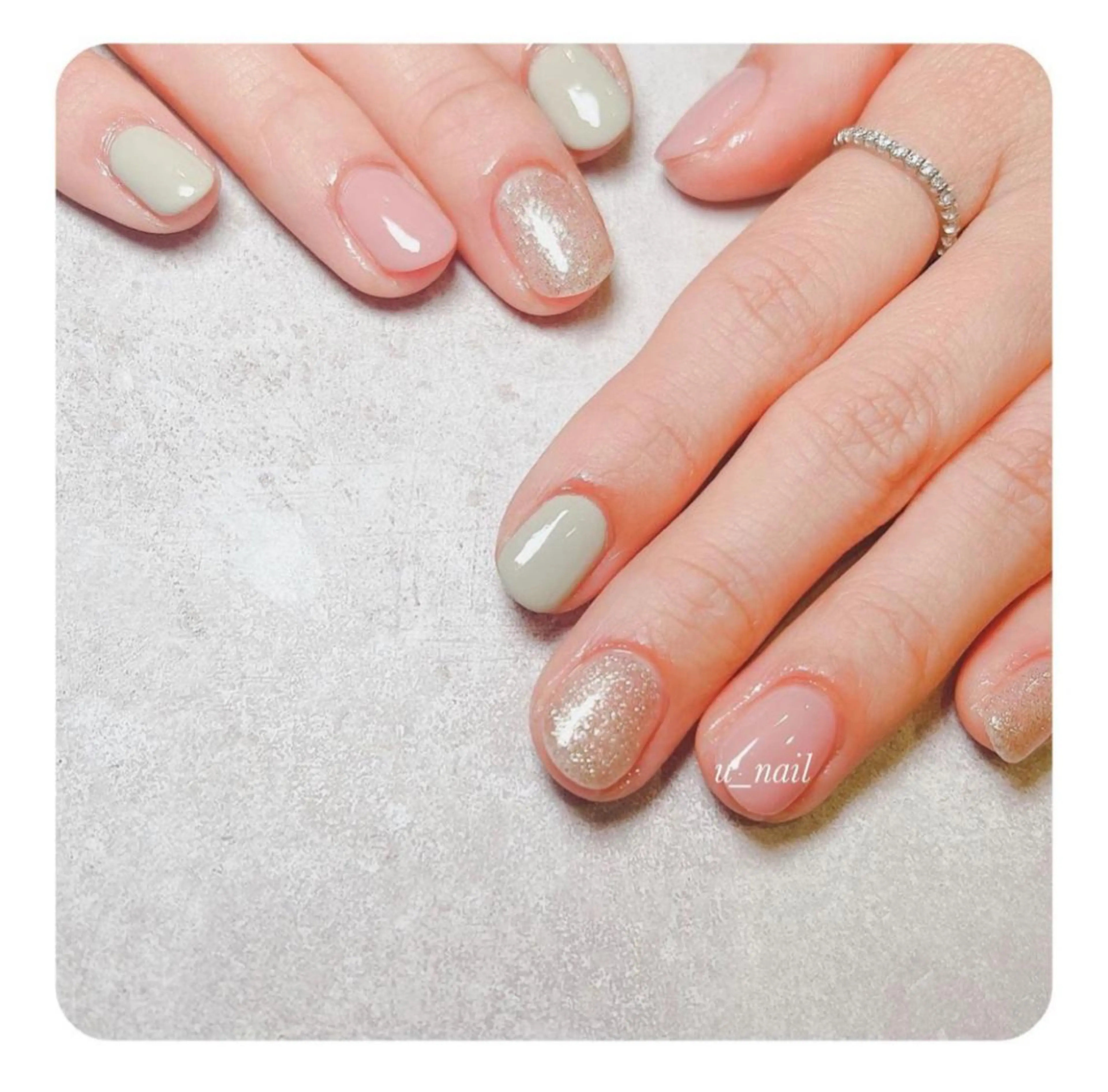 ネイル u_nail所属・u Sayuriのネイルデザイン
