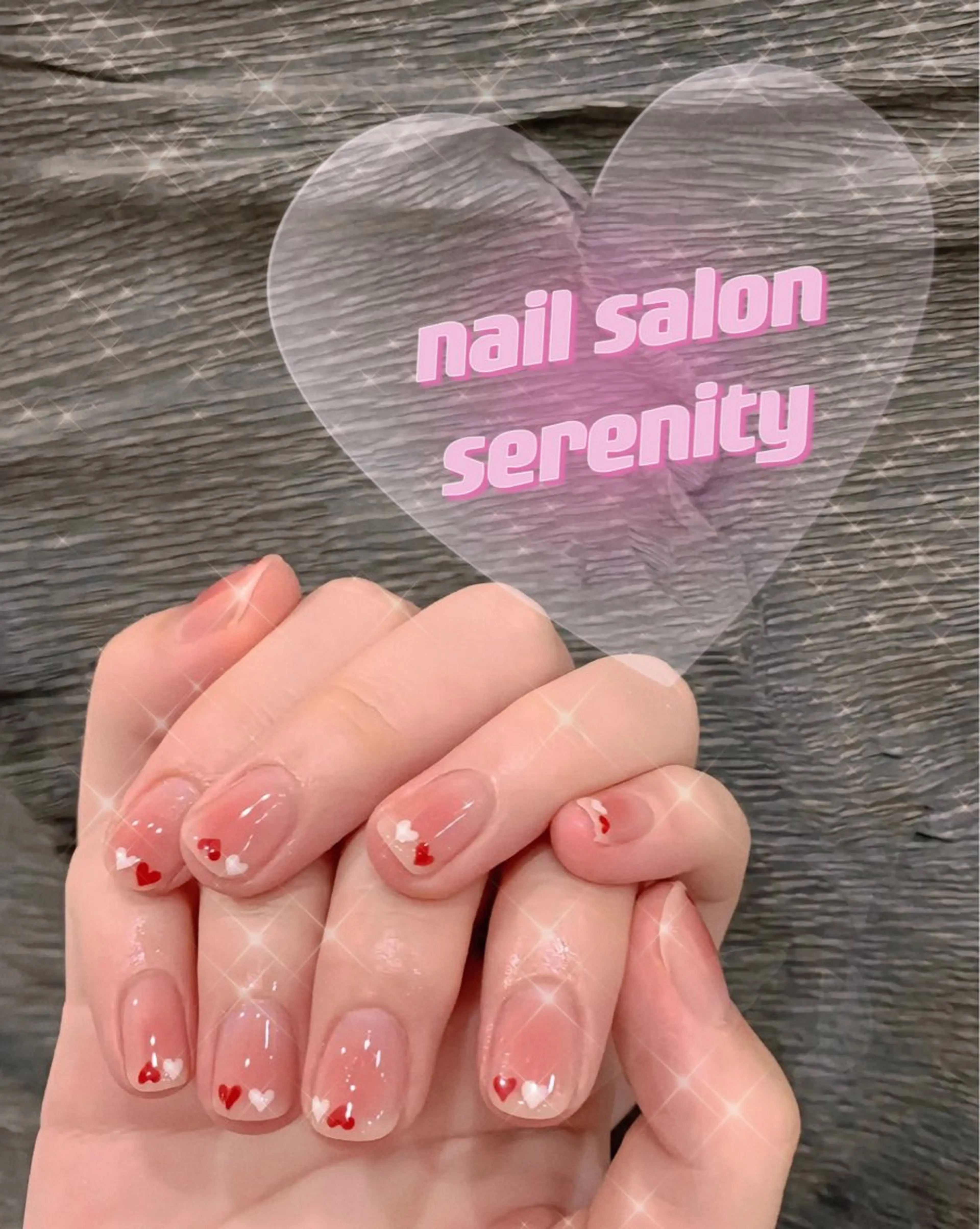 ネイル ハンドネイル ハンドケア ✨Serenity ワンホンネイルのネイルデザイン