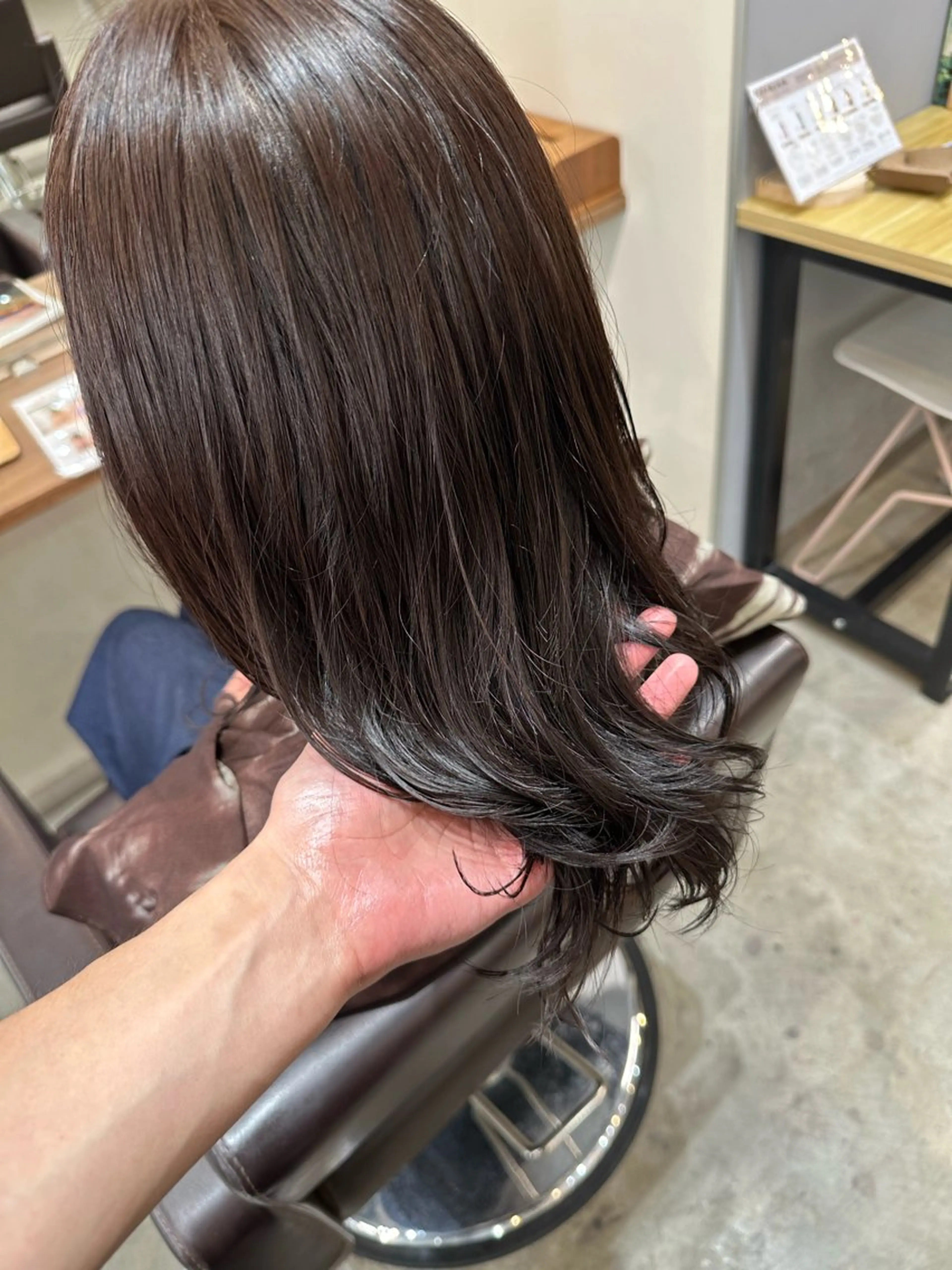 カラー パーマ 縮毛矯正✨ 透明感カラー✨山下のヘアスタイル