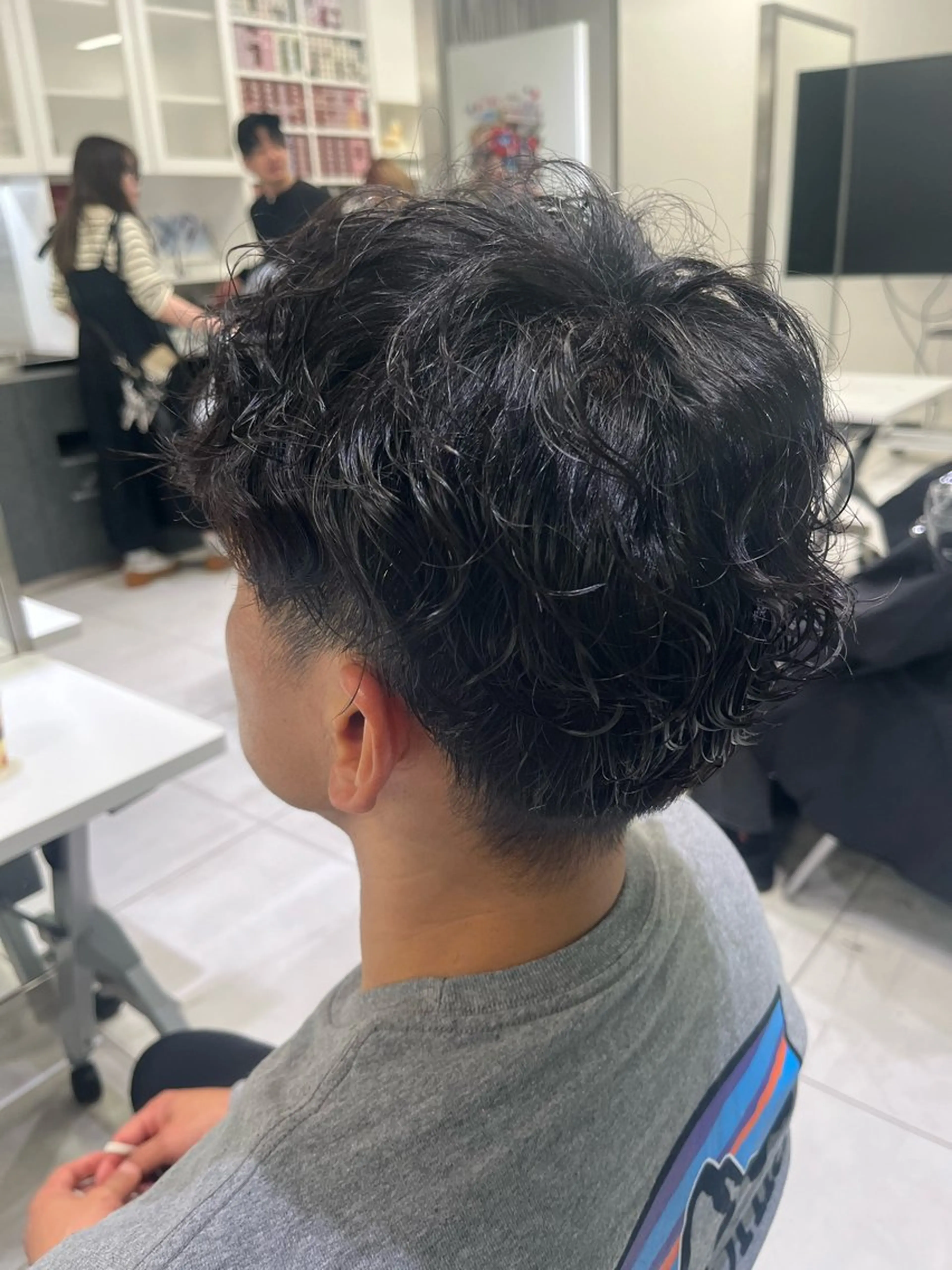 パーマ スパイラルパーマ パーマ Little福岡 ‪🌱‬ AIのヘアスタイル