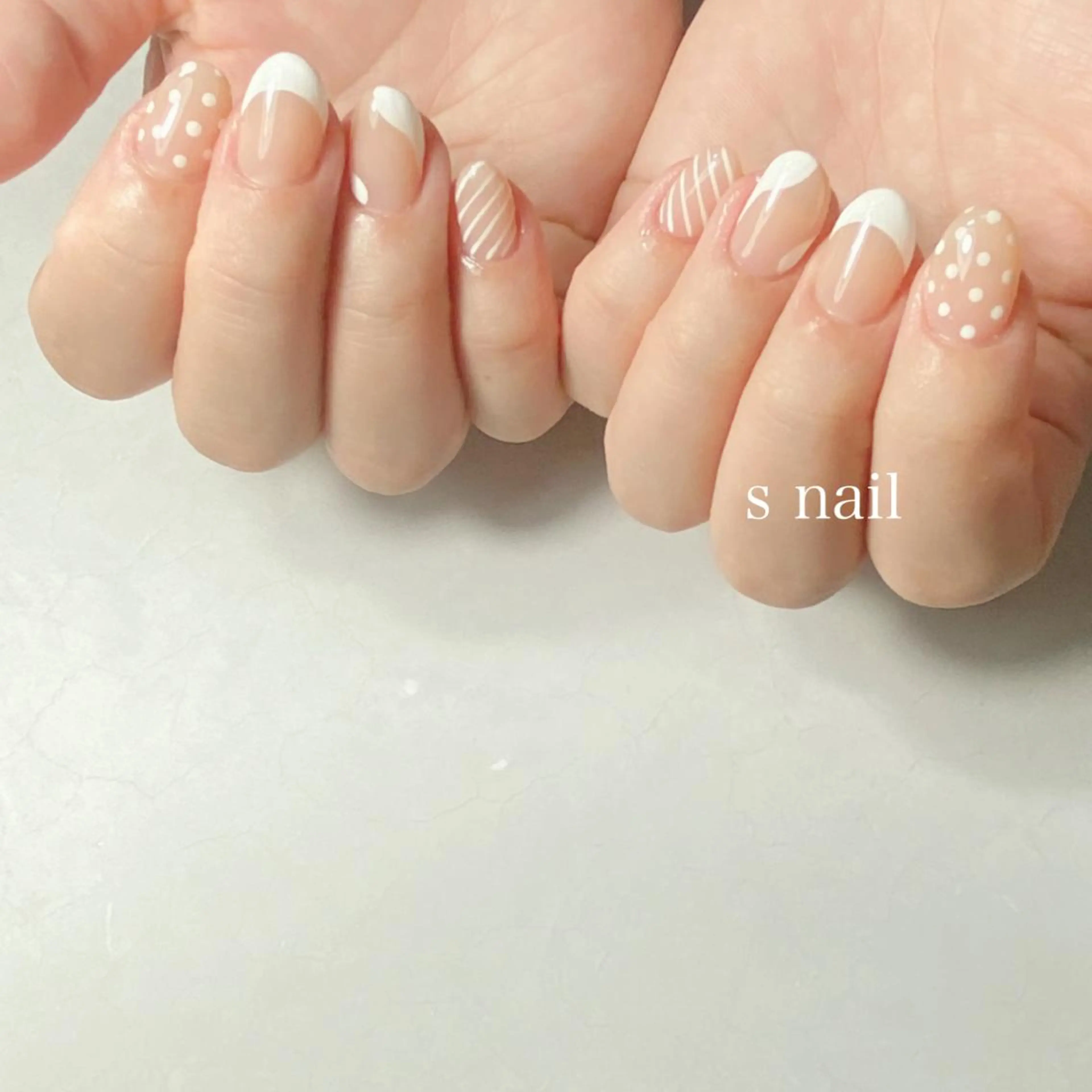 ネイル ハンドネイル s nail さとよしみゆきのネイルデザイン