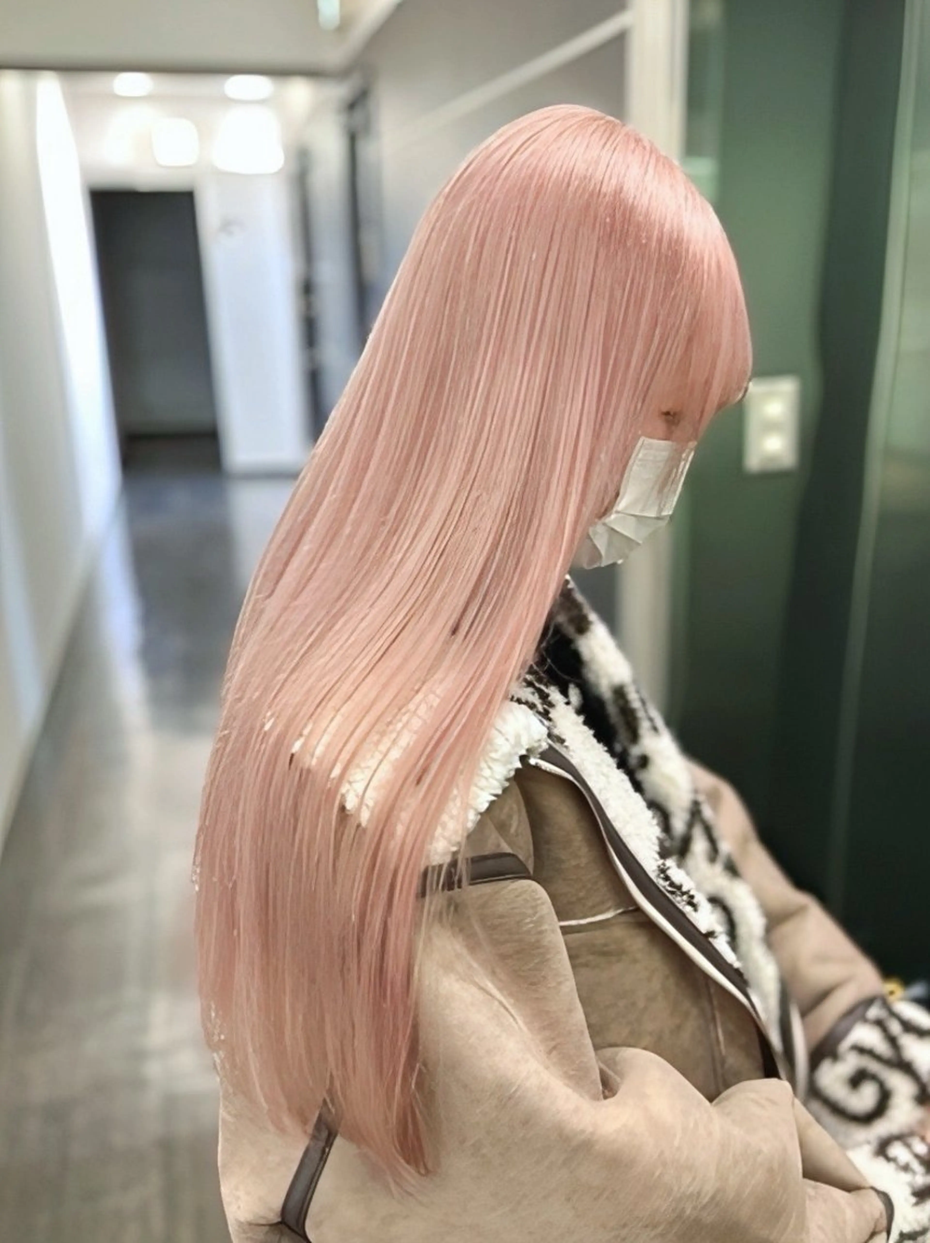 ロング カラー ヘアアレンジ ヘアカラー トリートメント ブリーチありなし🏹 淡色ヘア🤎藍斗のヘアスタイル