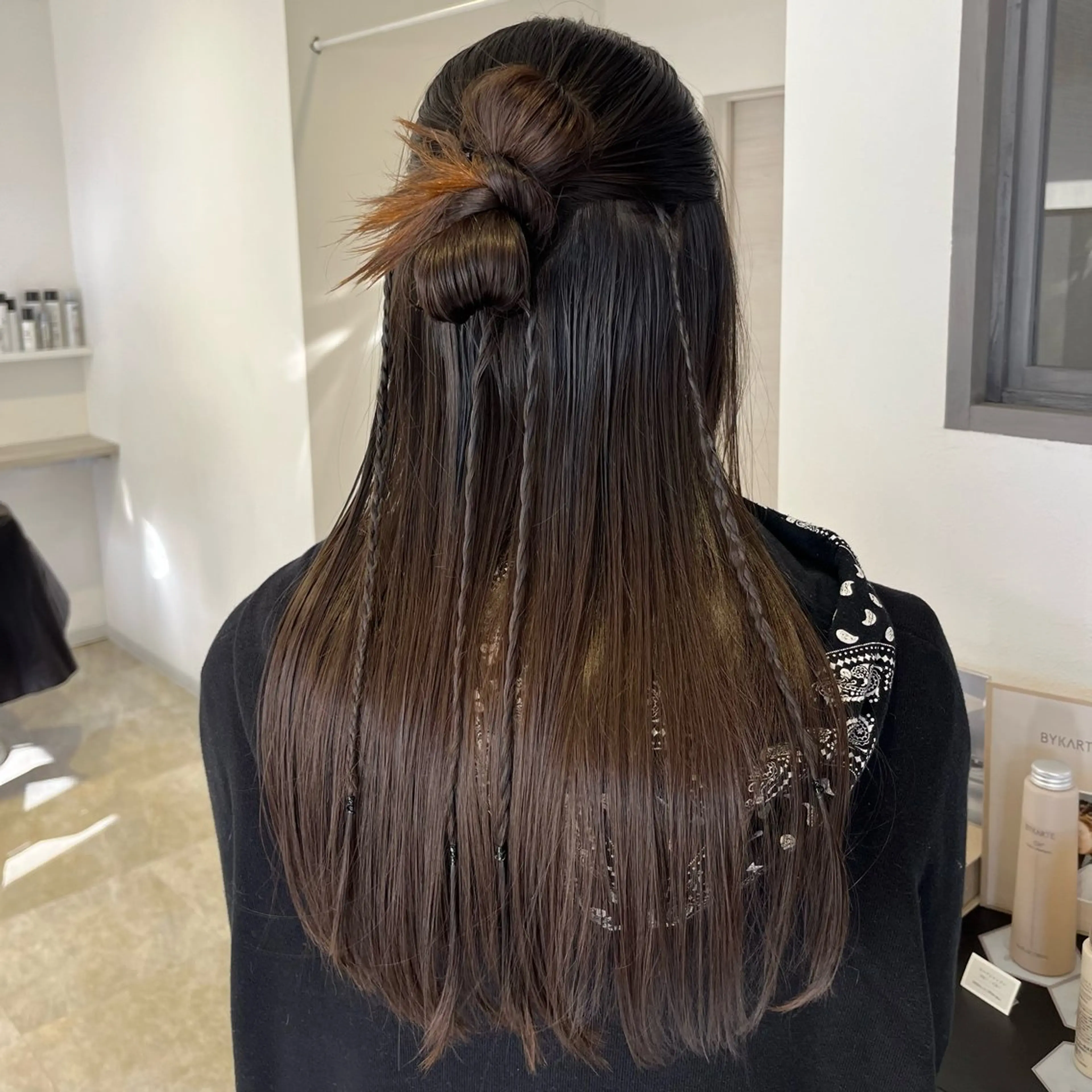 ロング ヘアセット Shall hair design(シャルヘアーデザイン)所属・平居 リサのヘアスタイル