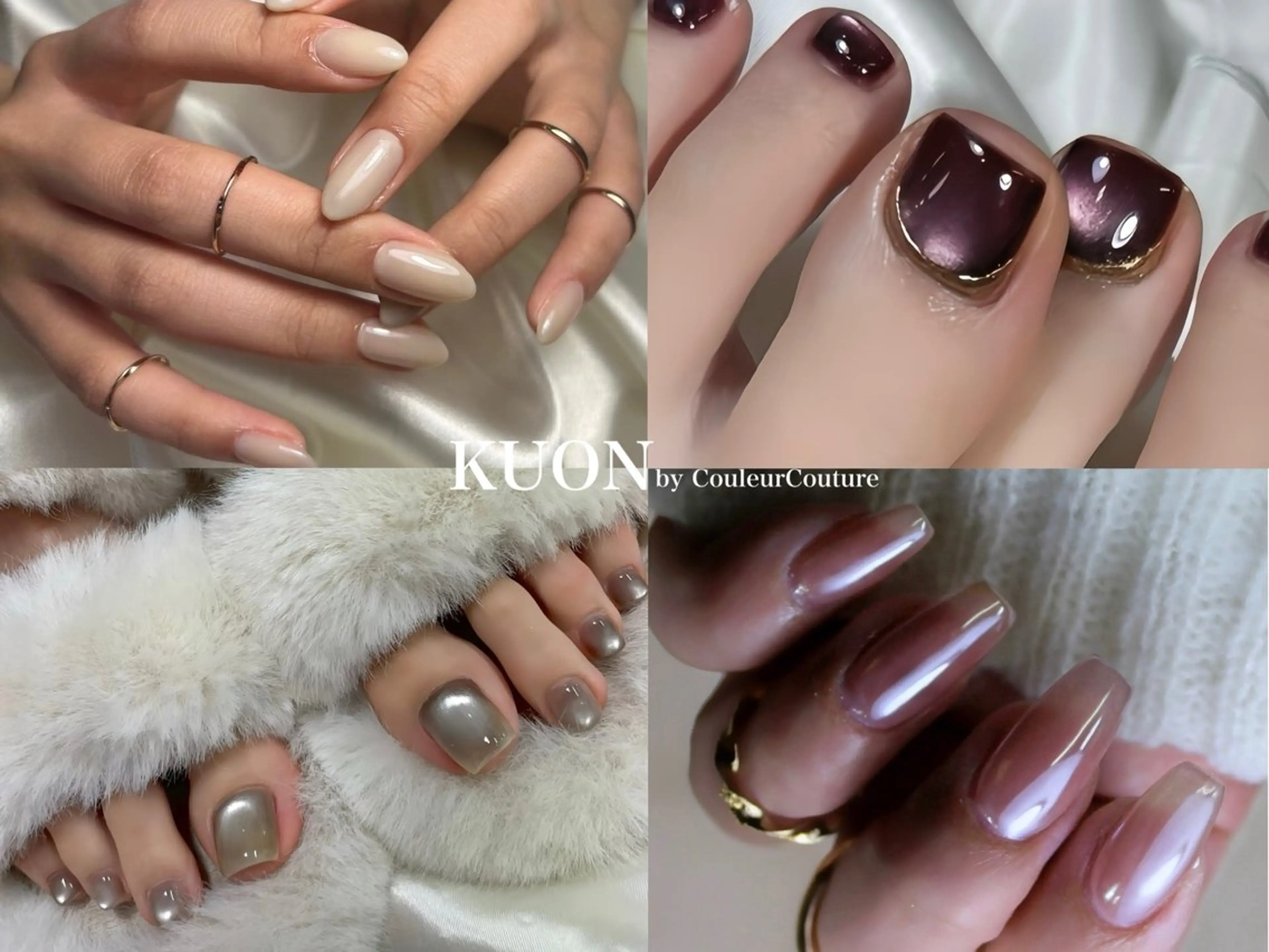 ネイル KUON 本町阿波座のネイルデザイン