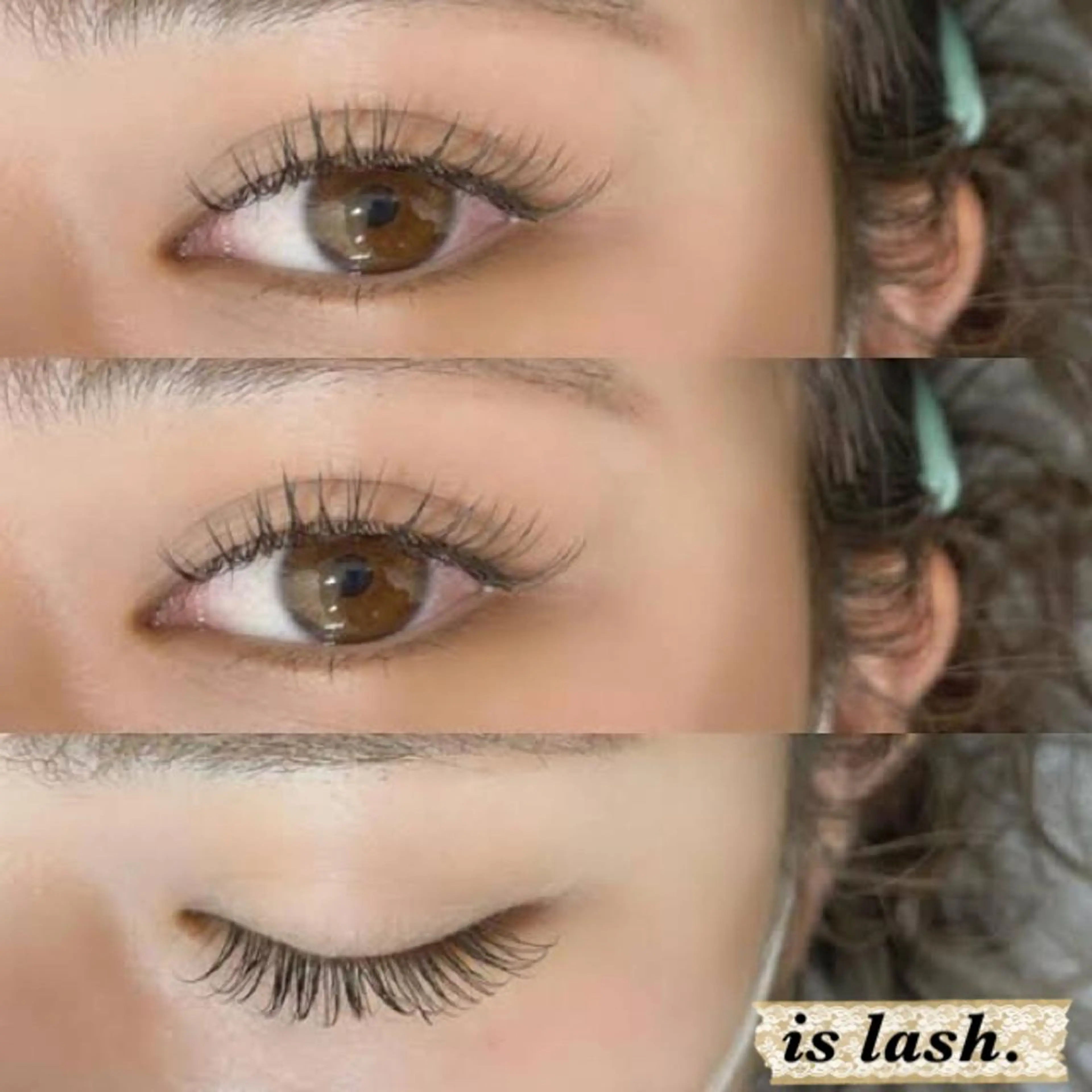 マツエク・マツパ is  lash.⚛︎eyelashsalon所属・is lash. ⚛︎eyelashのマツエク・マツパデザイン
