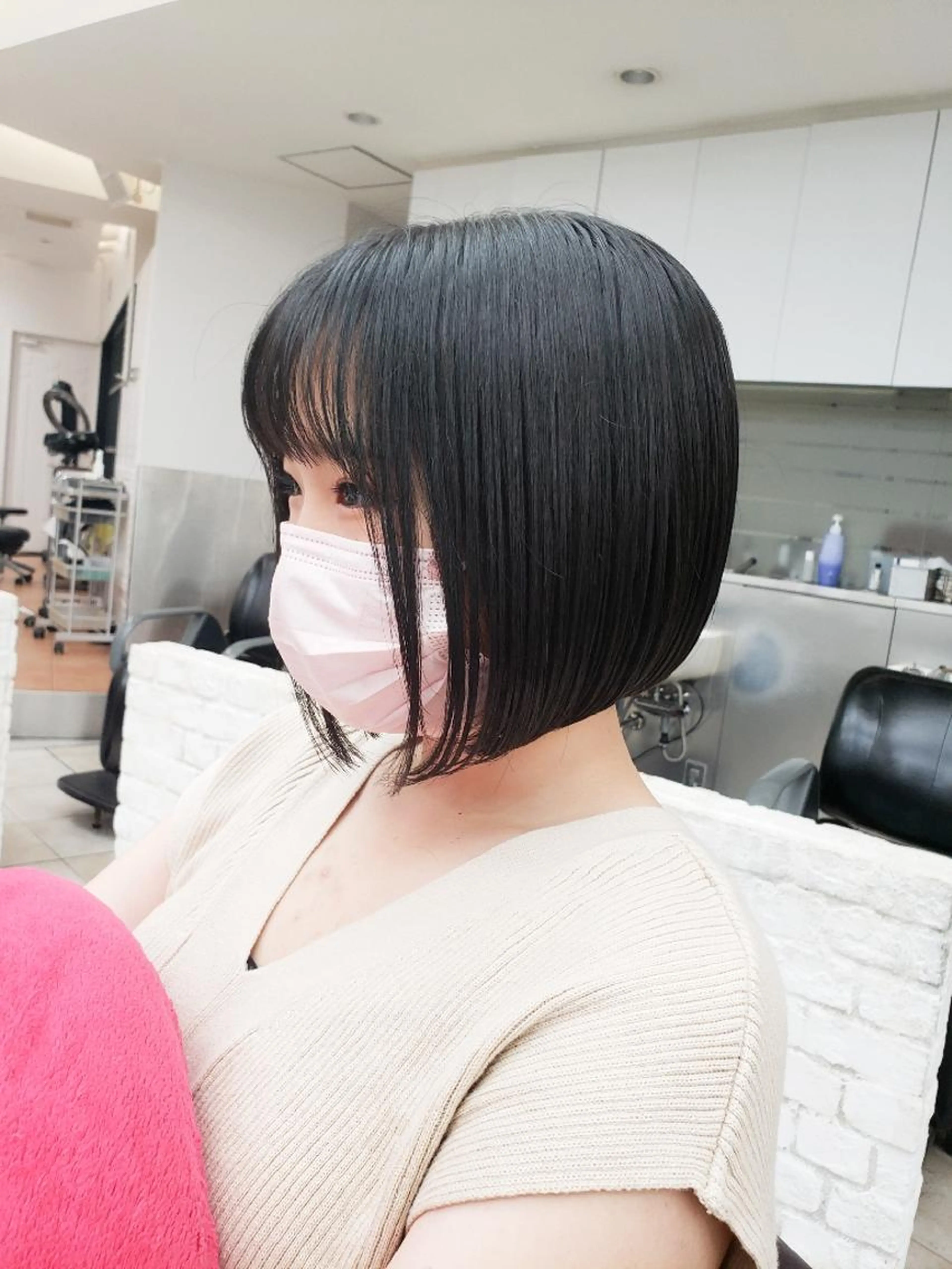 【特別クーポン☆】髪質改善ナチュラルストレート+似合わせカットの写真