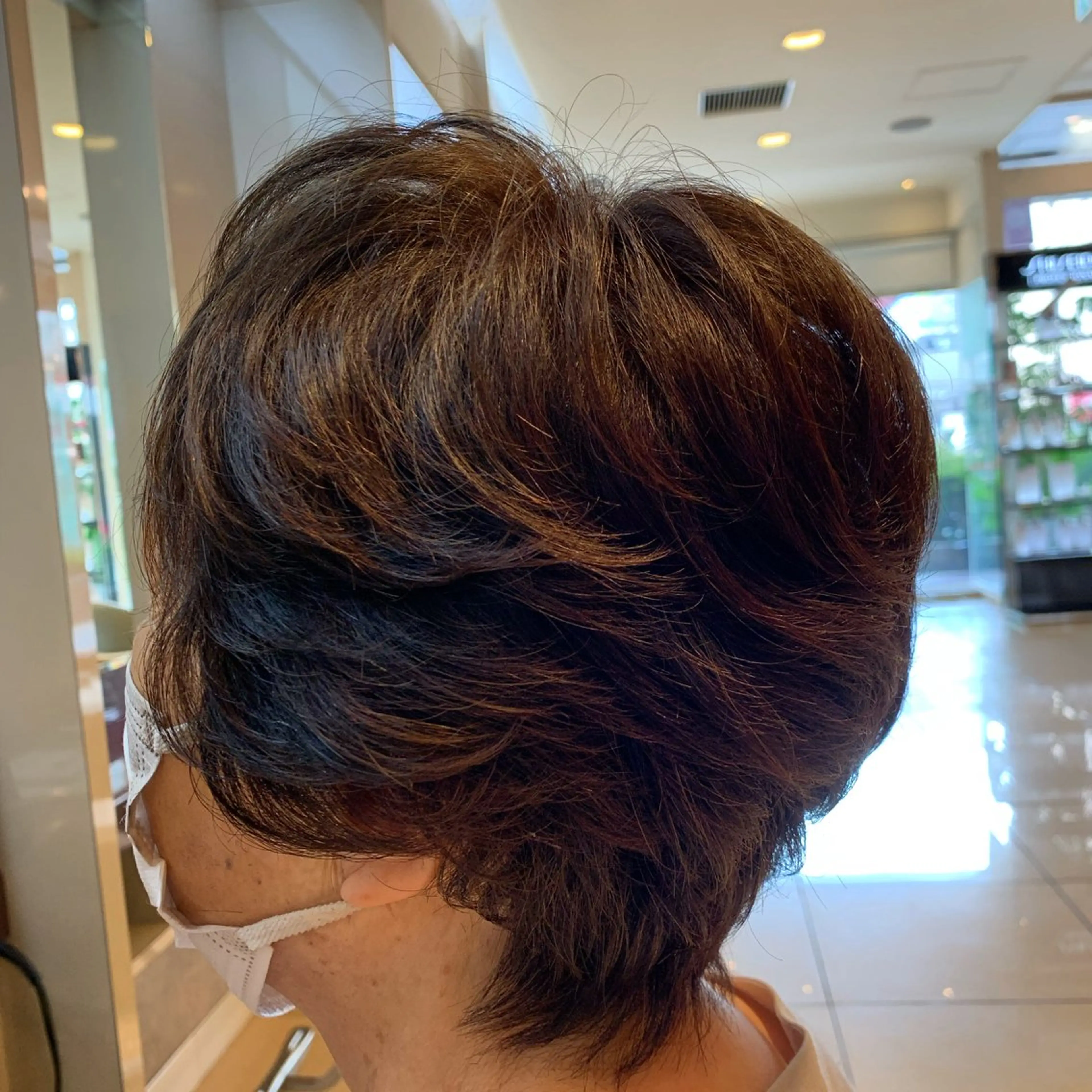 ショート 大島 裕也のヘアスタイル