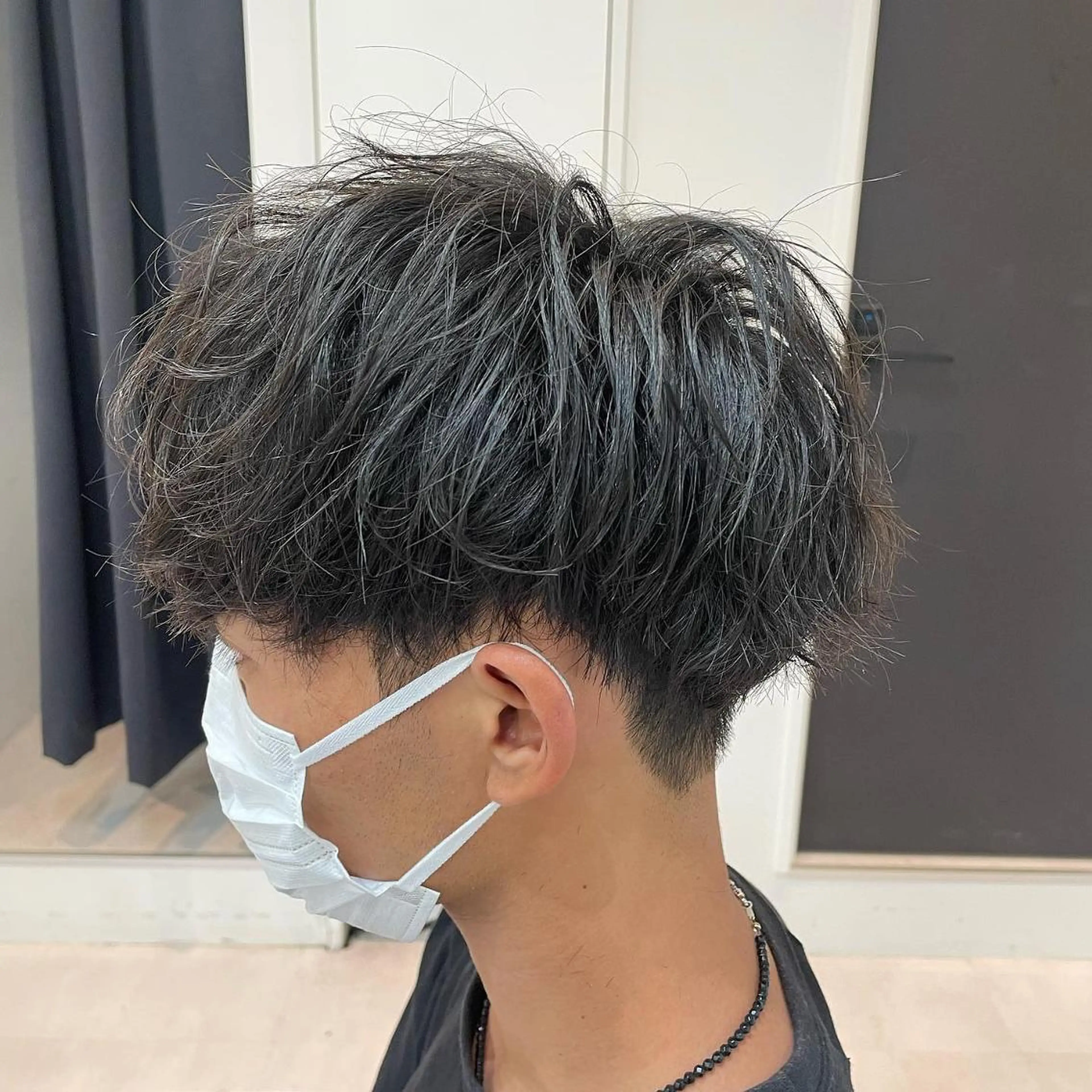 ショート 髪質改善× ハイライト溝江のヘアスタイル