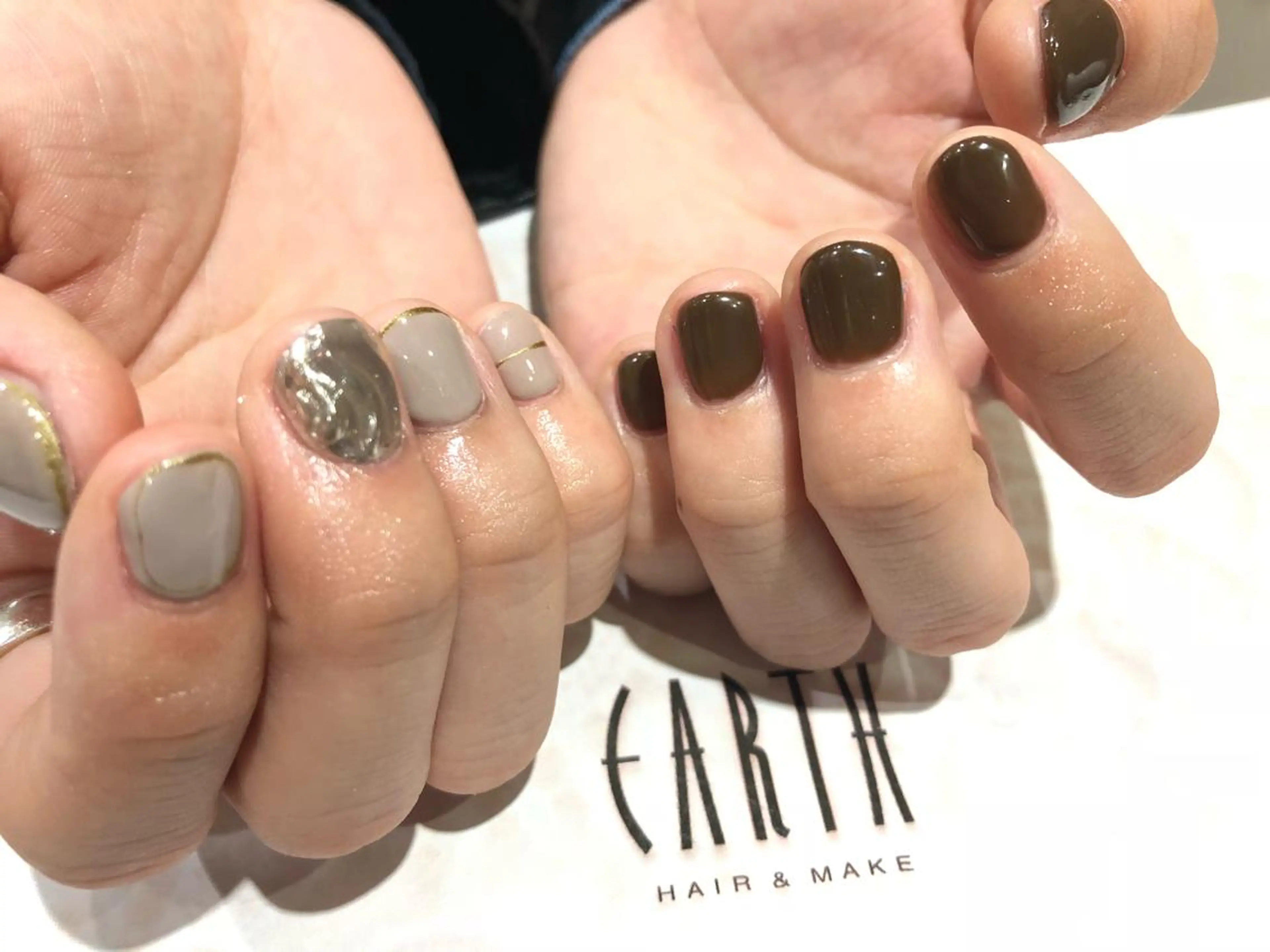 ネイル ハンドネイル EARTH nanaのネイルデザイン