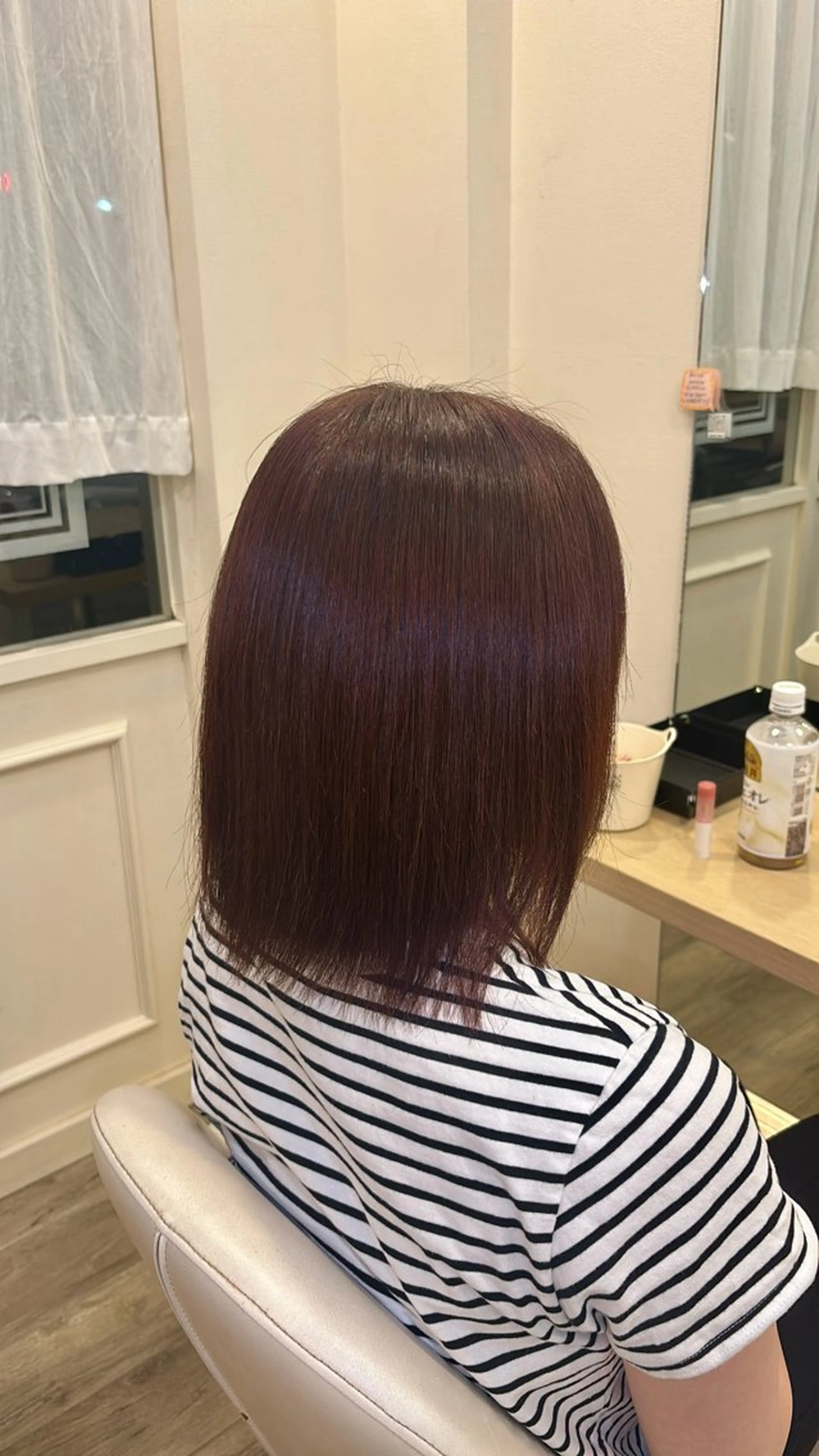 カラー 南田 晴香のヘアスタイル