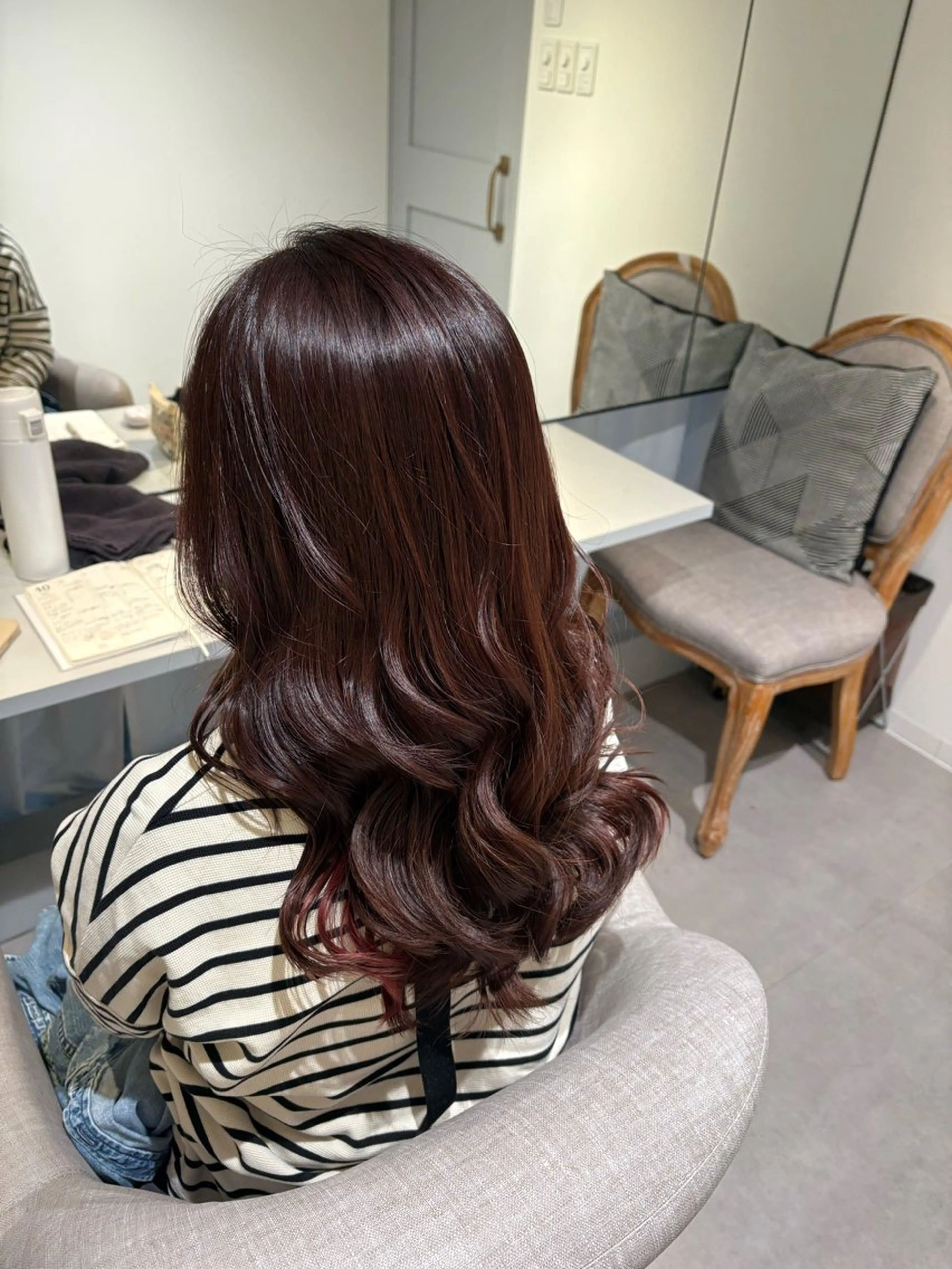 ロング カラー カット ヘアカラー 🧸 山下 礼華 🧸のヘアスタイル