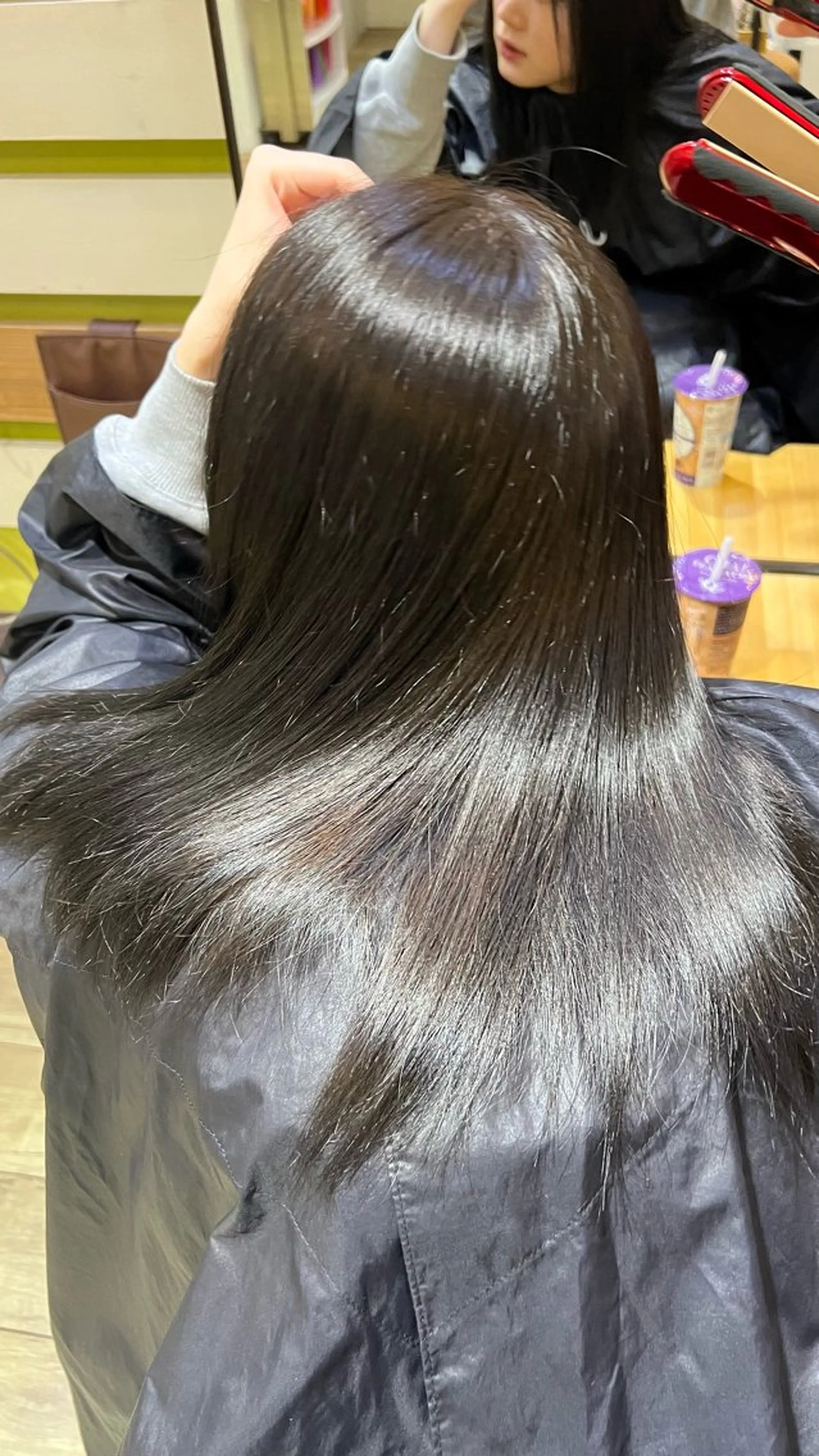 ミディアム カラー ヘアカラー ショート/パーマ/艶 カラー🎀　emiのヘアスタイル