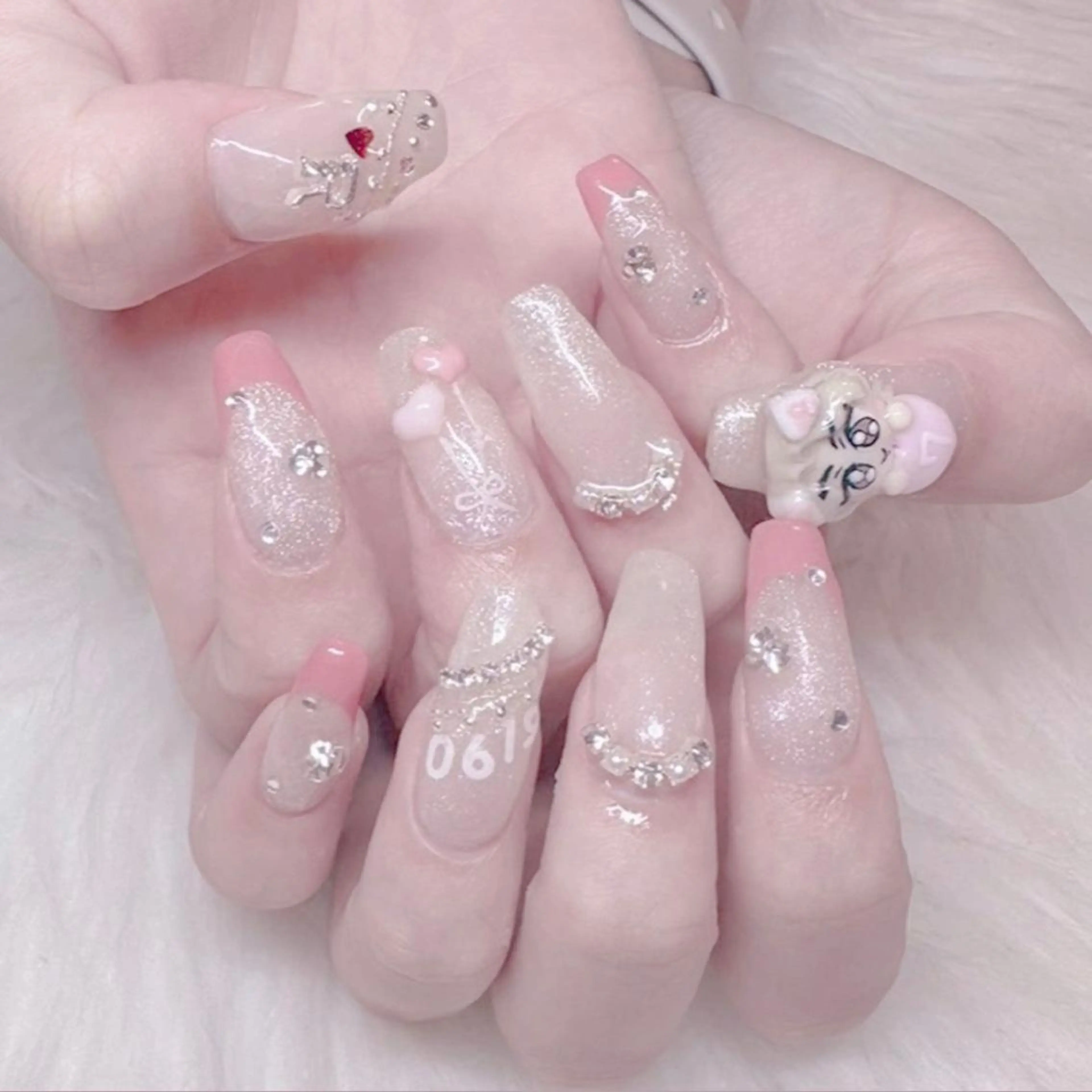 ネイル ハンドネイル Mari 🎀六月移転のネイルデザイン