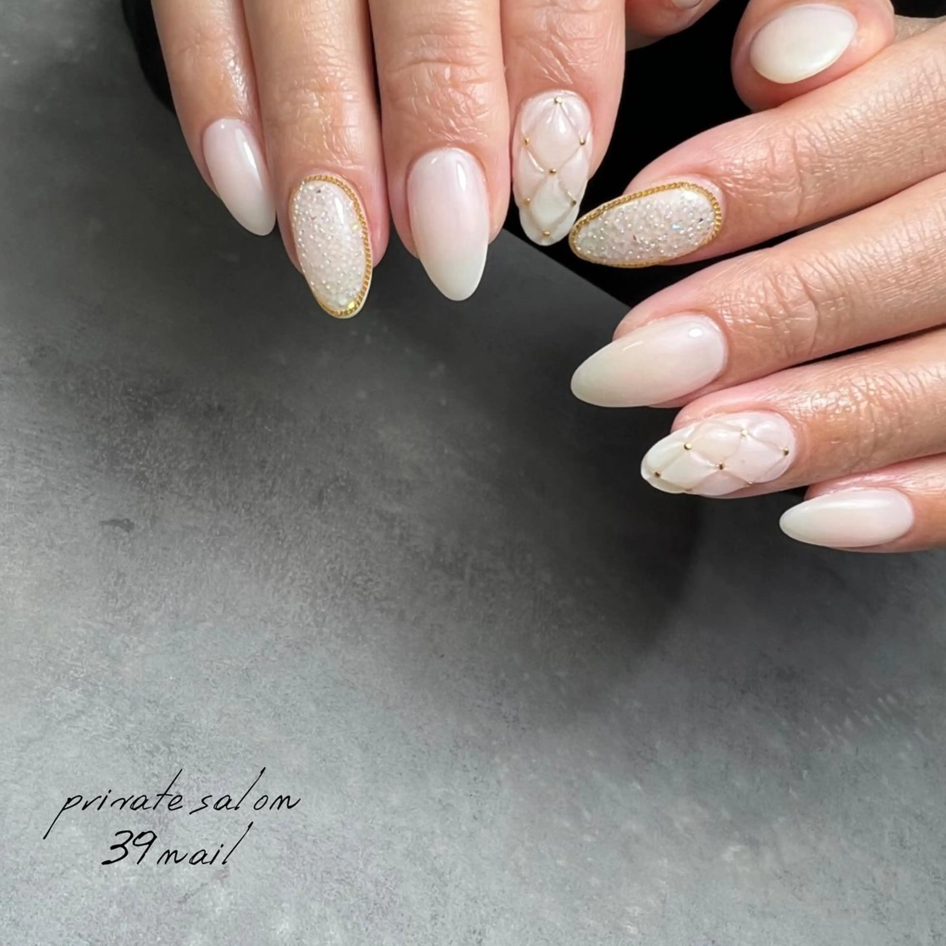 ミディアム ネイル 京橋 【39nail】のネイルデザイン