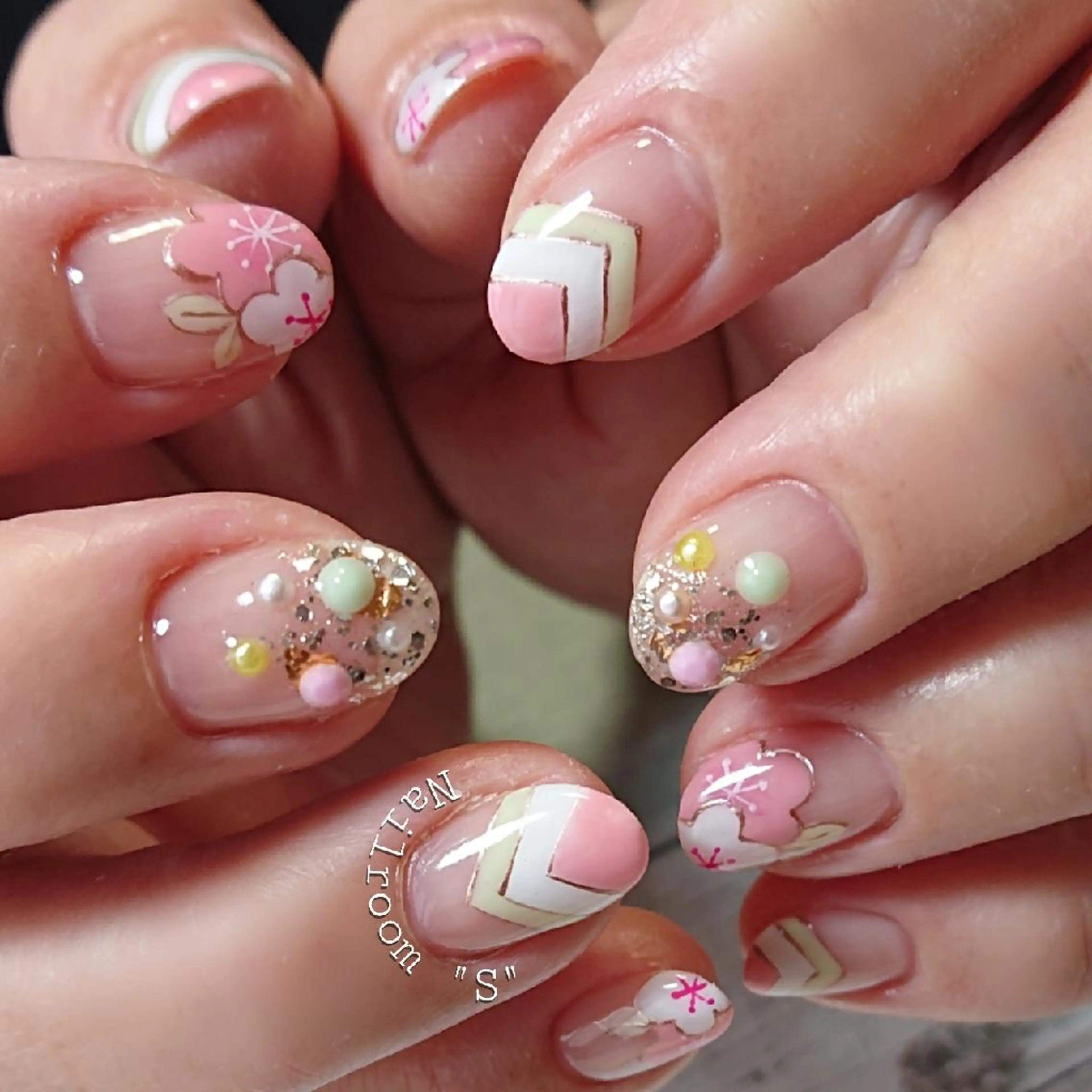 ネイル ハンドネイル ハンドケア Nail room  "S"  SAKAIのネイルデザイン
