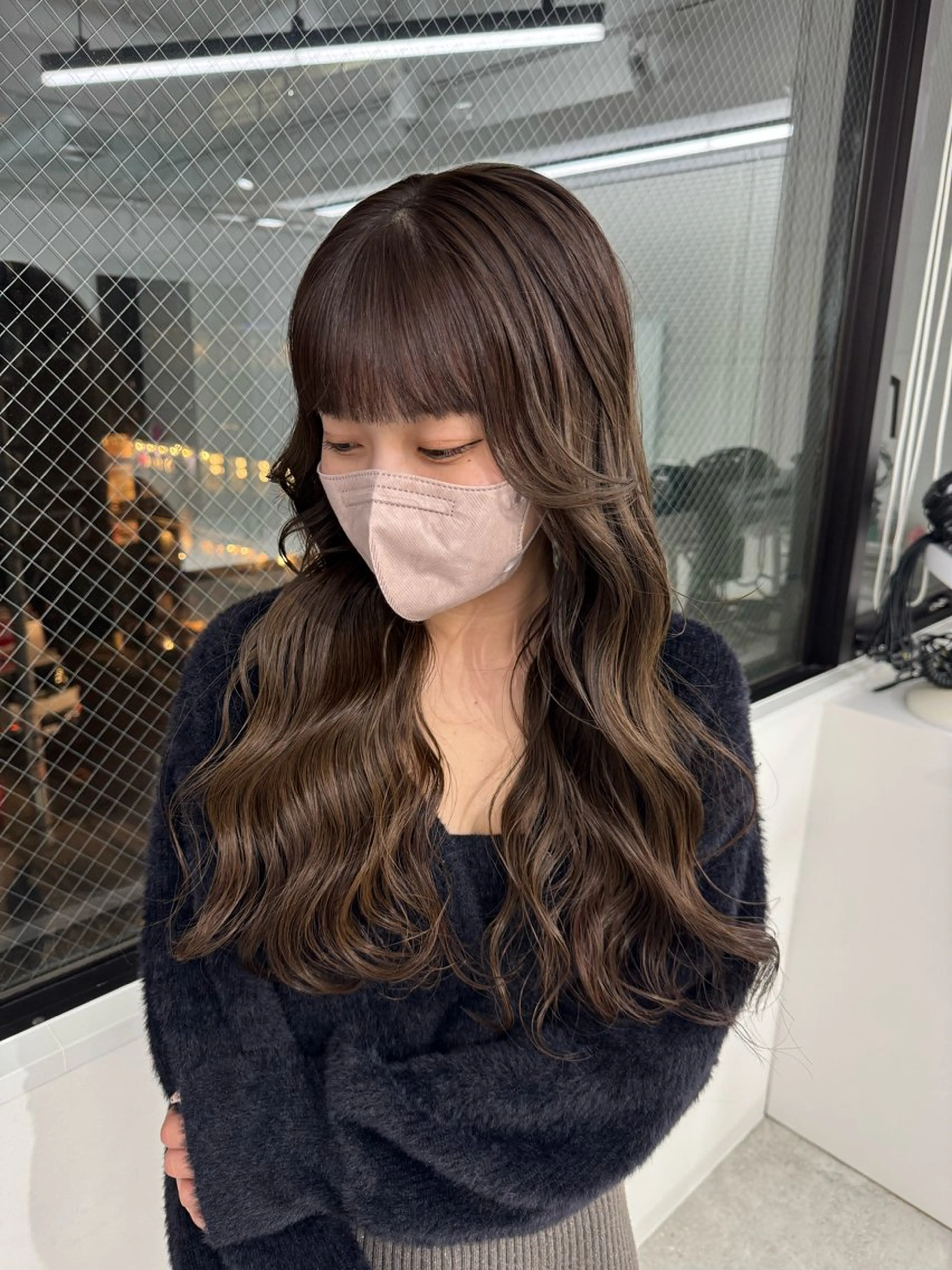 ロング ヘアカラー トリートメント ⛄️レイヤー⛄透明感 ⛄️kyotaroのヘアスタイル