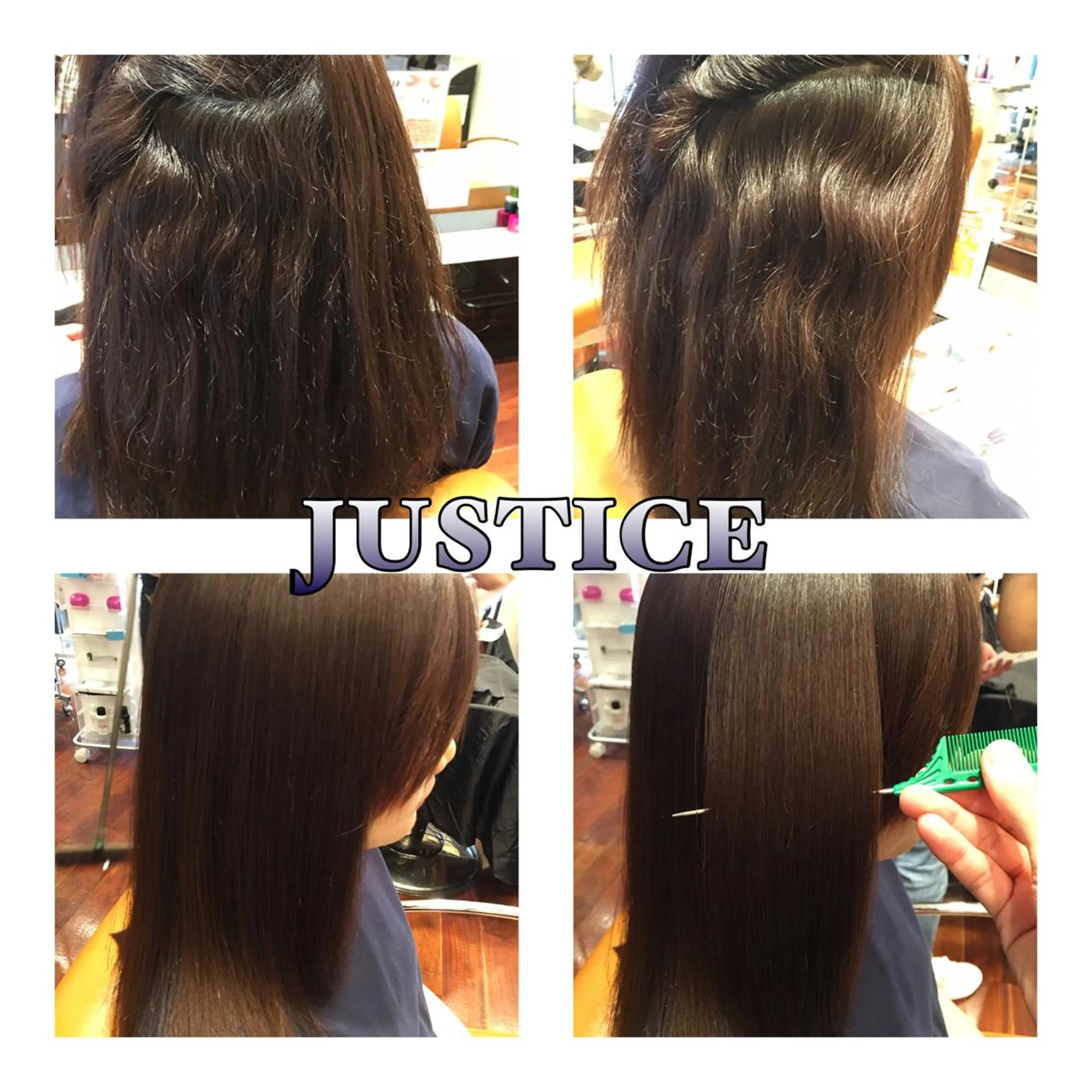 セミロング ロング パーマ 酸性ストレート ストレートパーマ Lyrae~リラエ~所属・上原 聡良(akira)のヘアスタイル