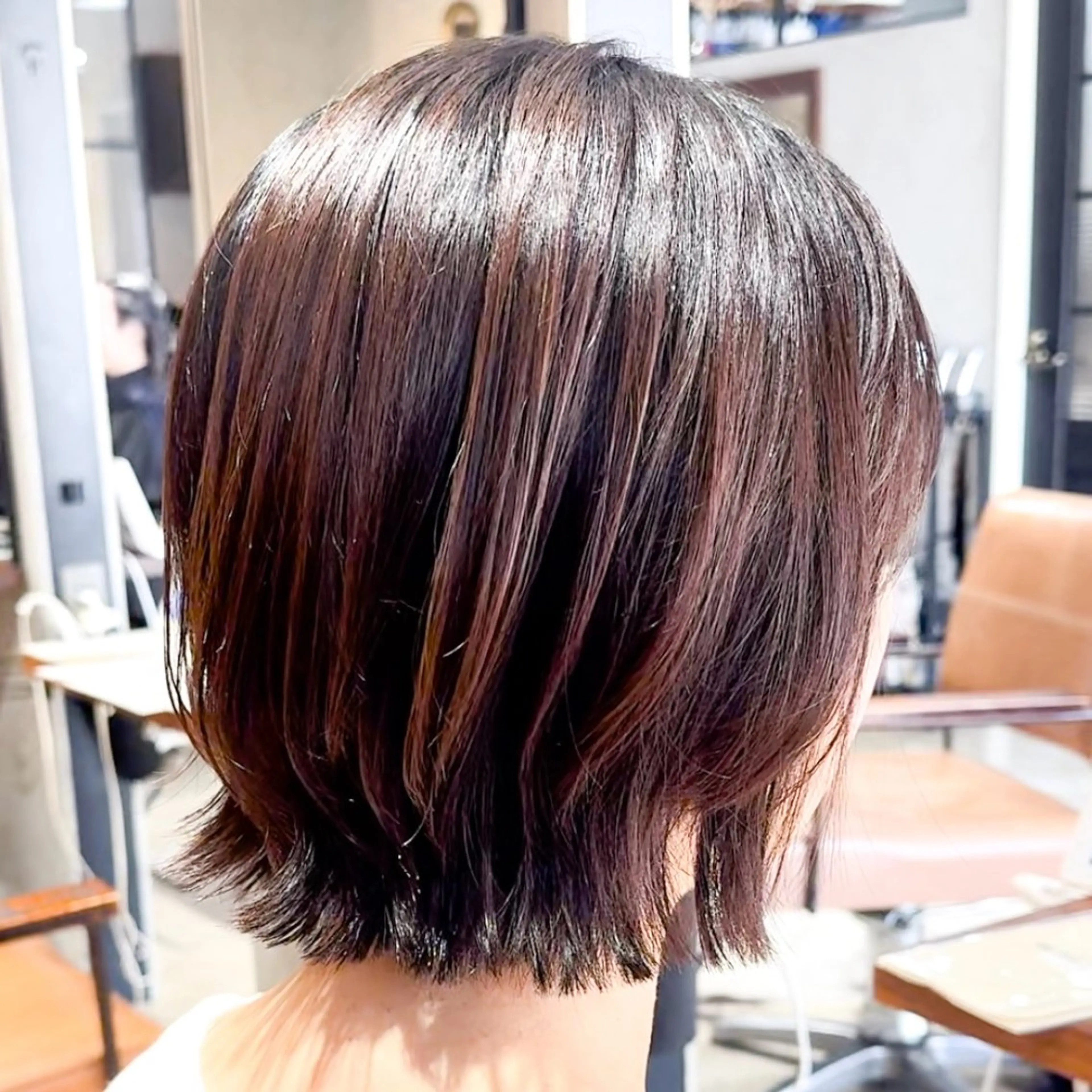 ショート ボブ くびれヘア ナチュラルショート ゆるふわ🌿高橋俊大のヘアスタイル