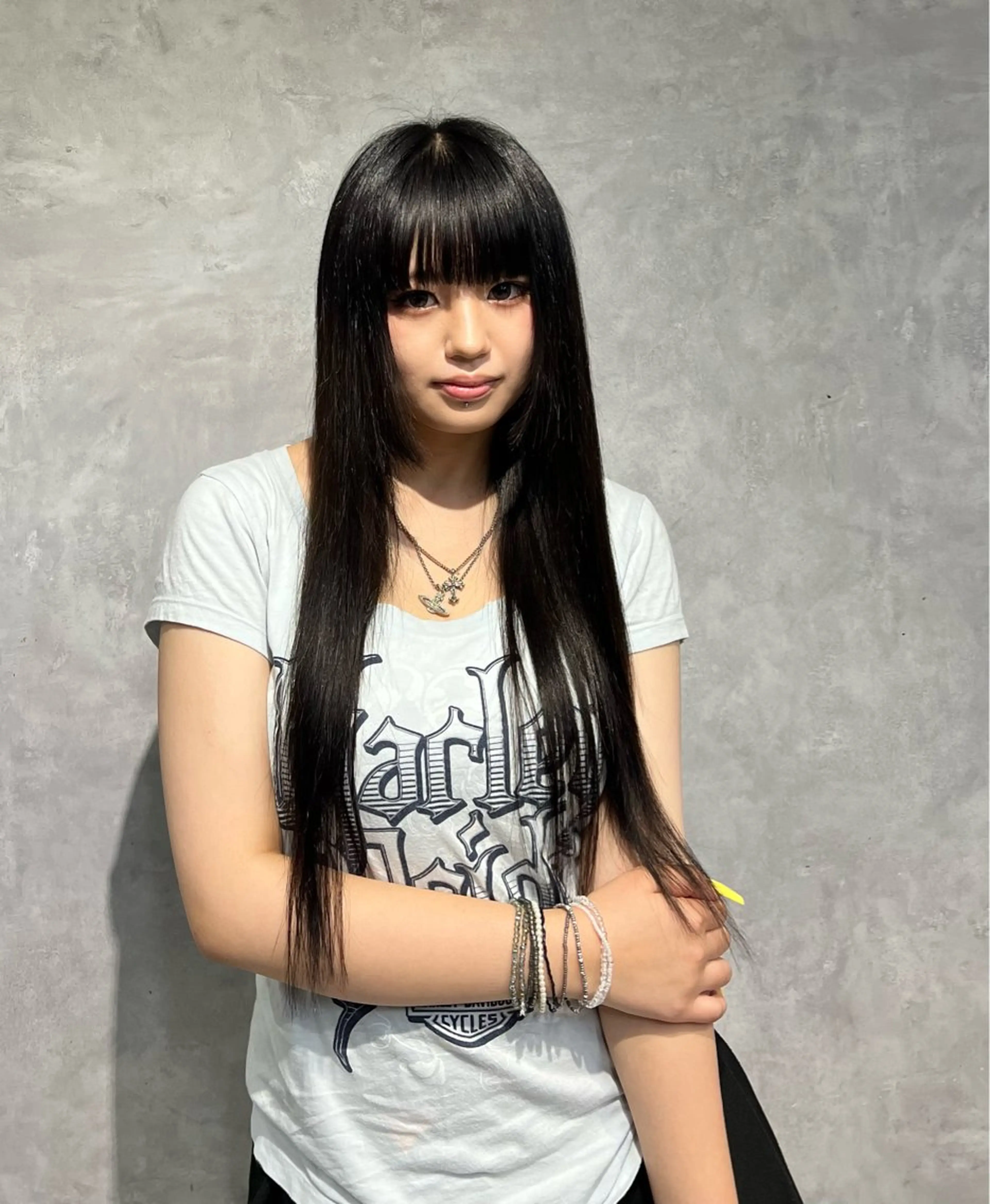ロング エクステ 原宿プルエク1位‼️ 口コミ⭐️5✨Kaiのヘアスタイル