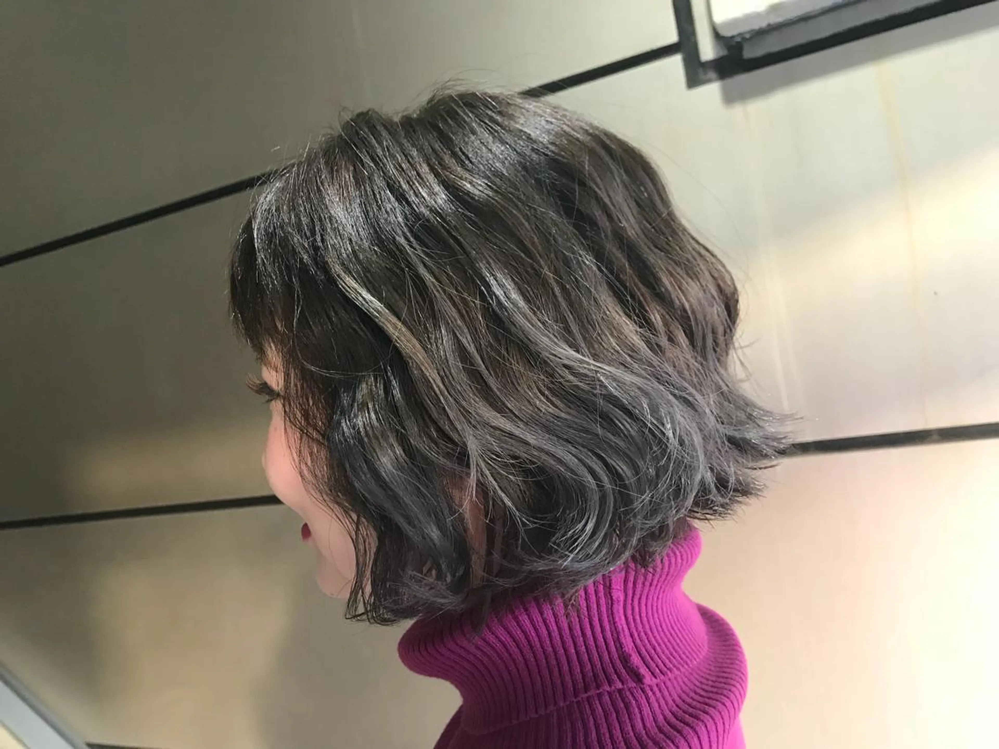 カラー 再現度&髪質改善 LISAのヘアスタイル