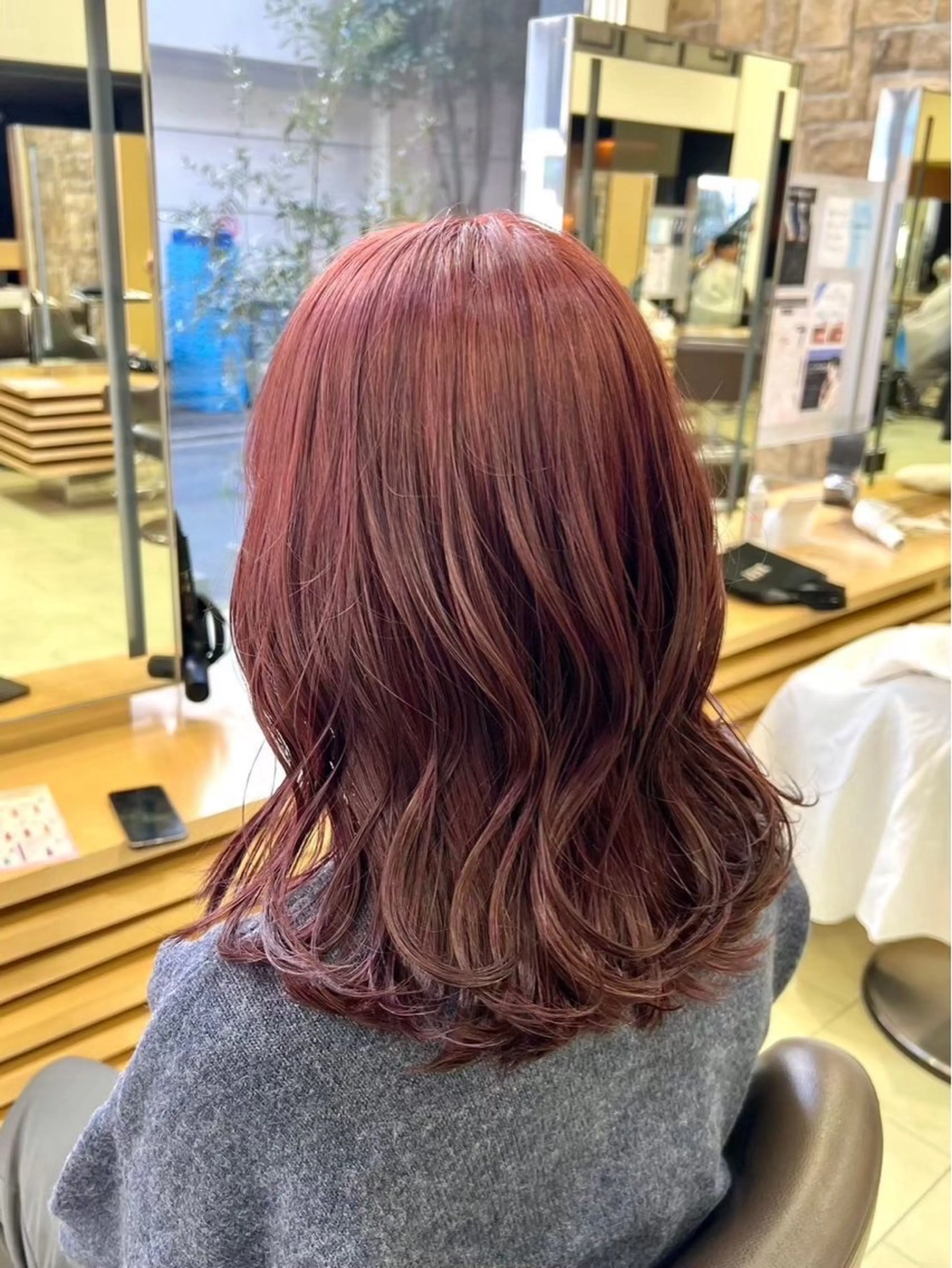 カラー ヘアカラー トリートメント hair＆eye 🫧ྀི/栞のヘアスタイル