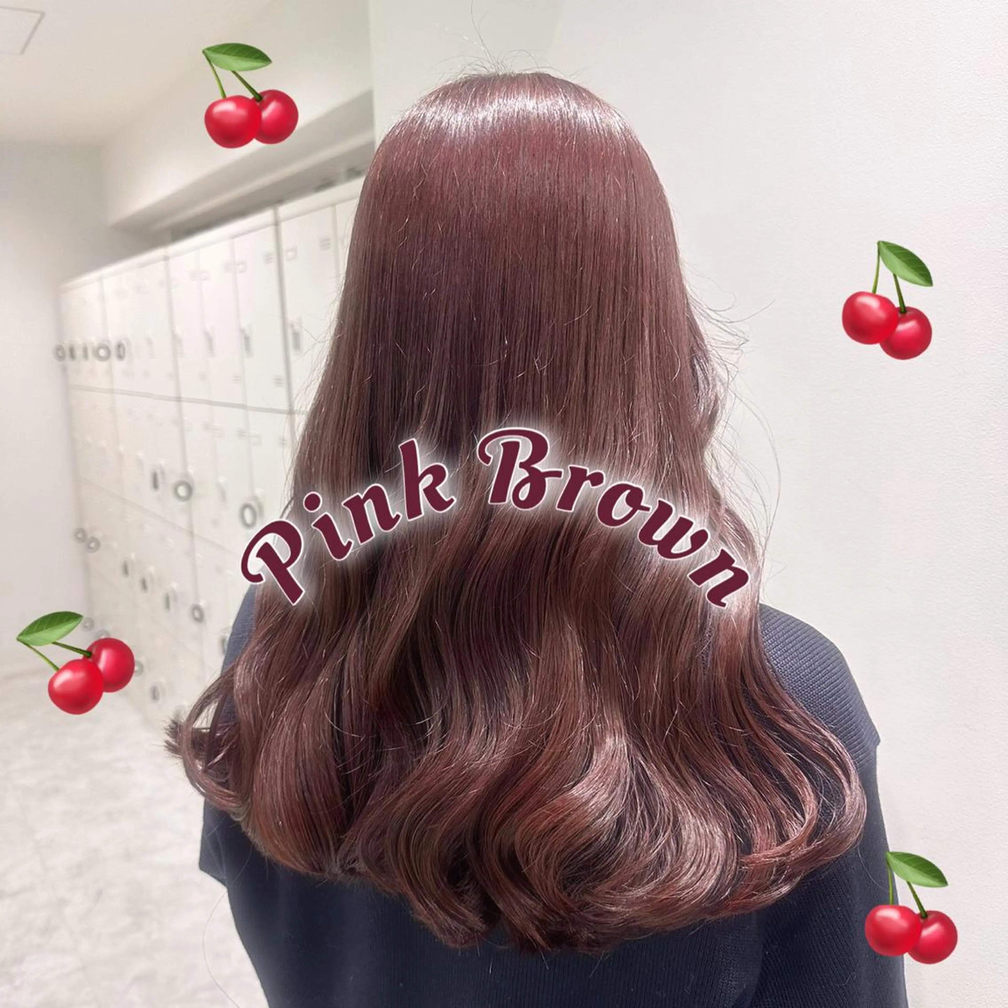 セミロング ❤︎ワンホンガーリー なハイトーンヘア❤︎のヘアスタイル