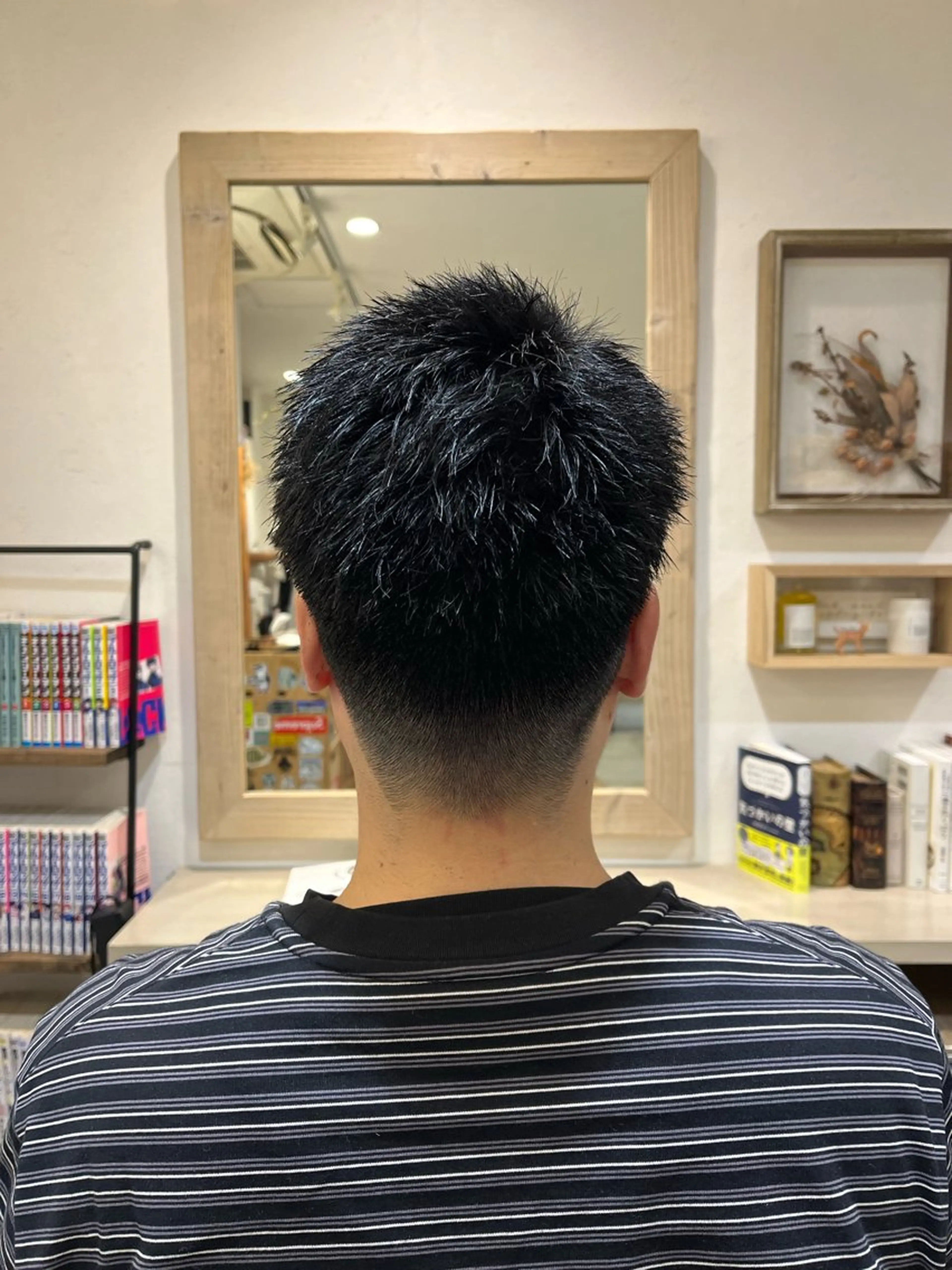 ショート メンズ カット Lamp所属・🌀メンズパーマ🌀 🐏丸山祐宇🐏のヘアスタイル