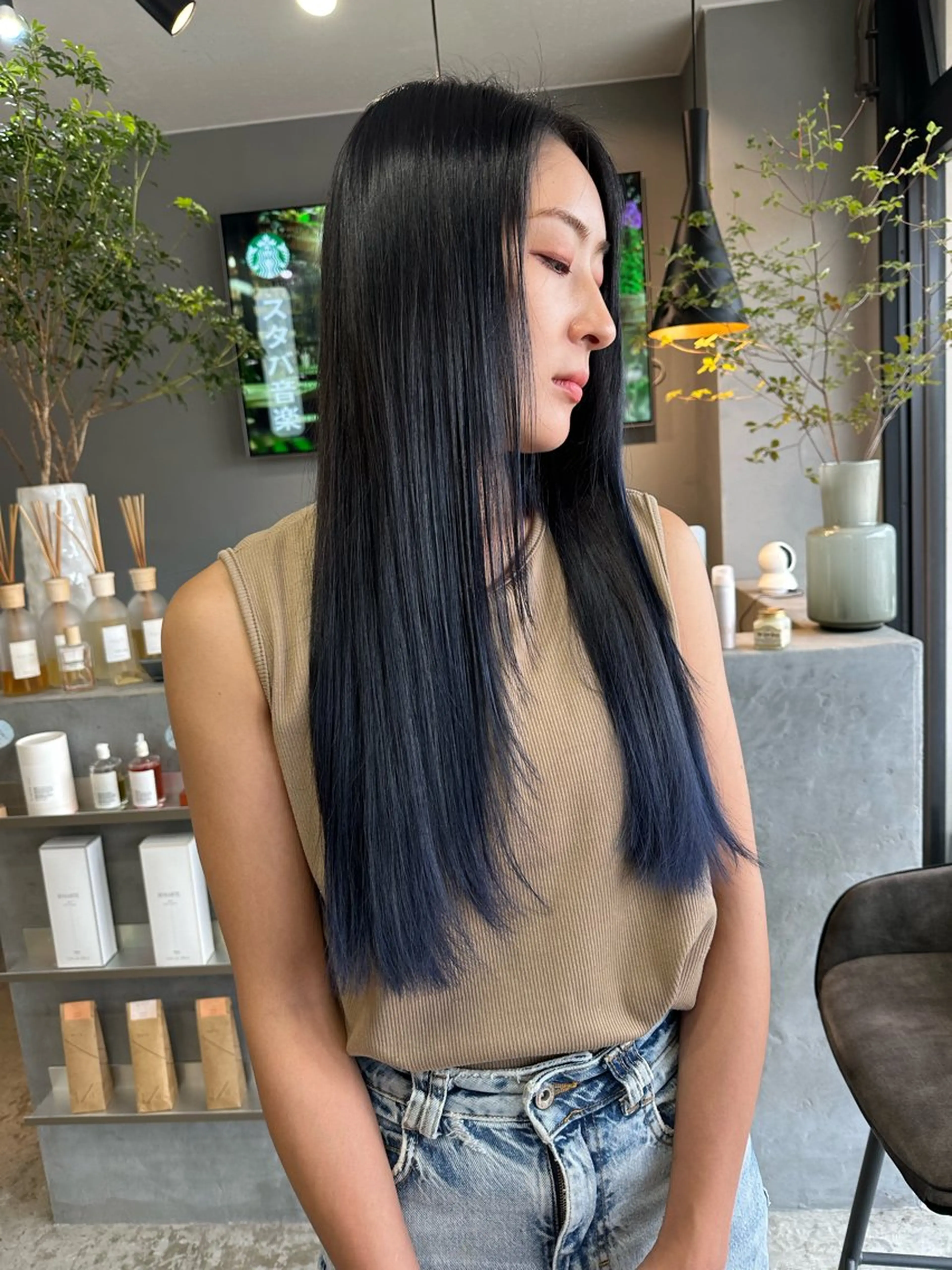 ロング カット ヘアカラー 🍀石川尚之🍀 HELIMのヘアスタイル