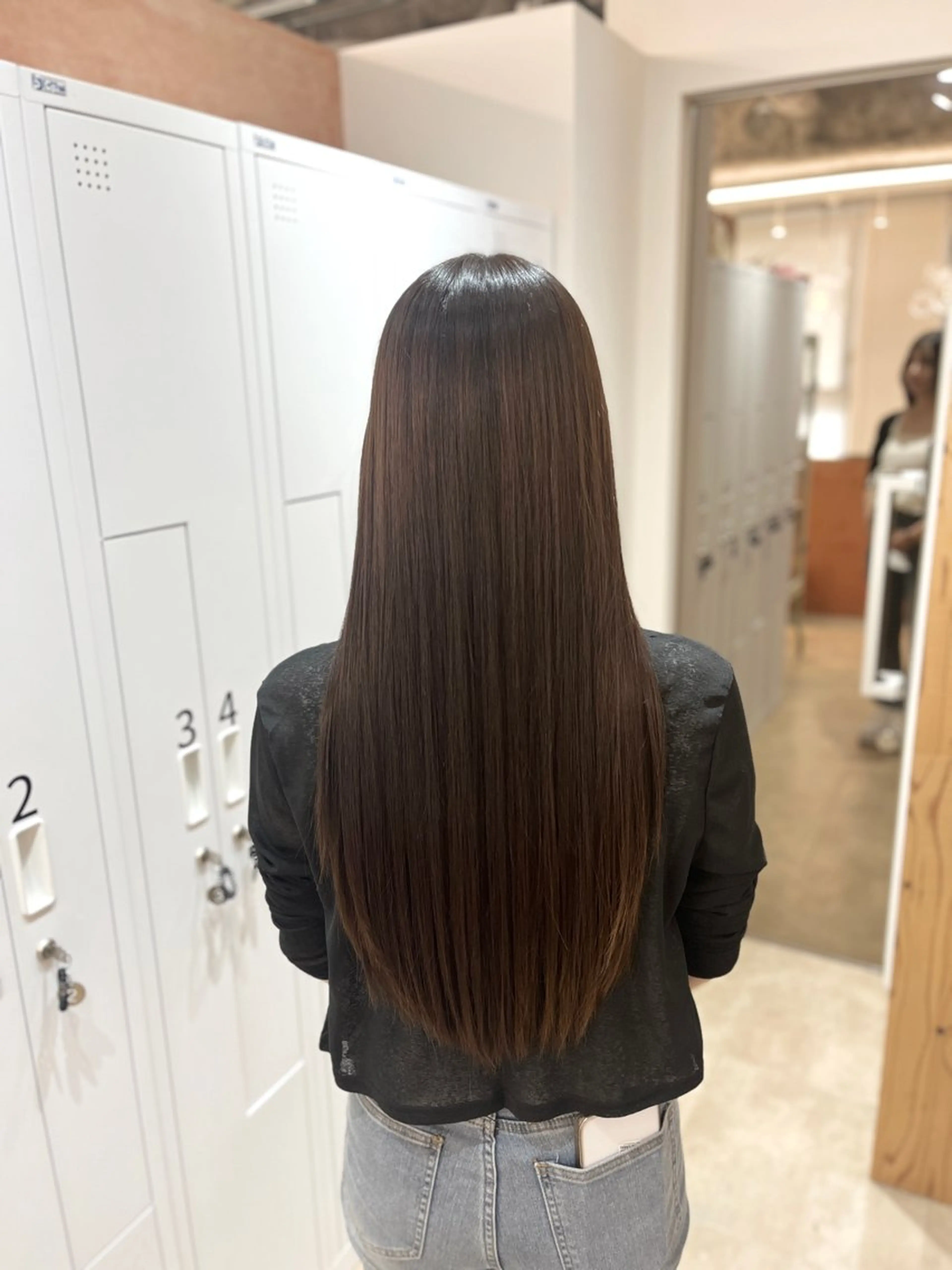 ロング カラー 髪質改善 ヘアカラー トリートメント sem所属・韓国風🚪似合わせ/ 髪質改善🤍ariのヘアスタイル