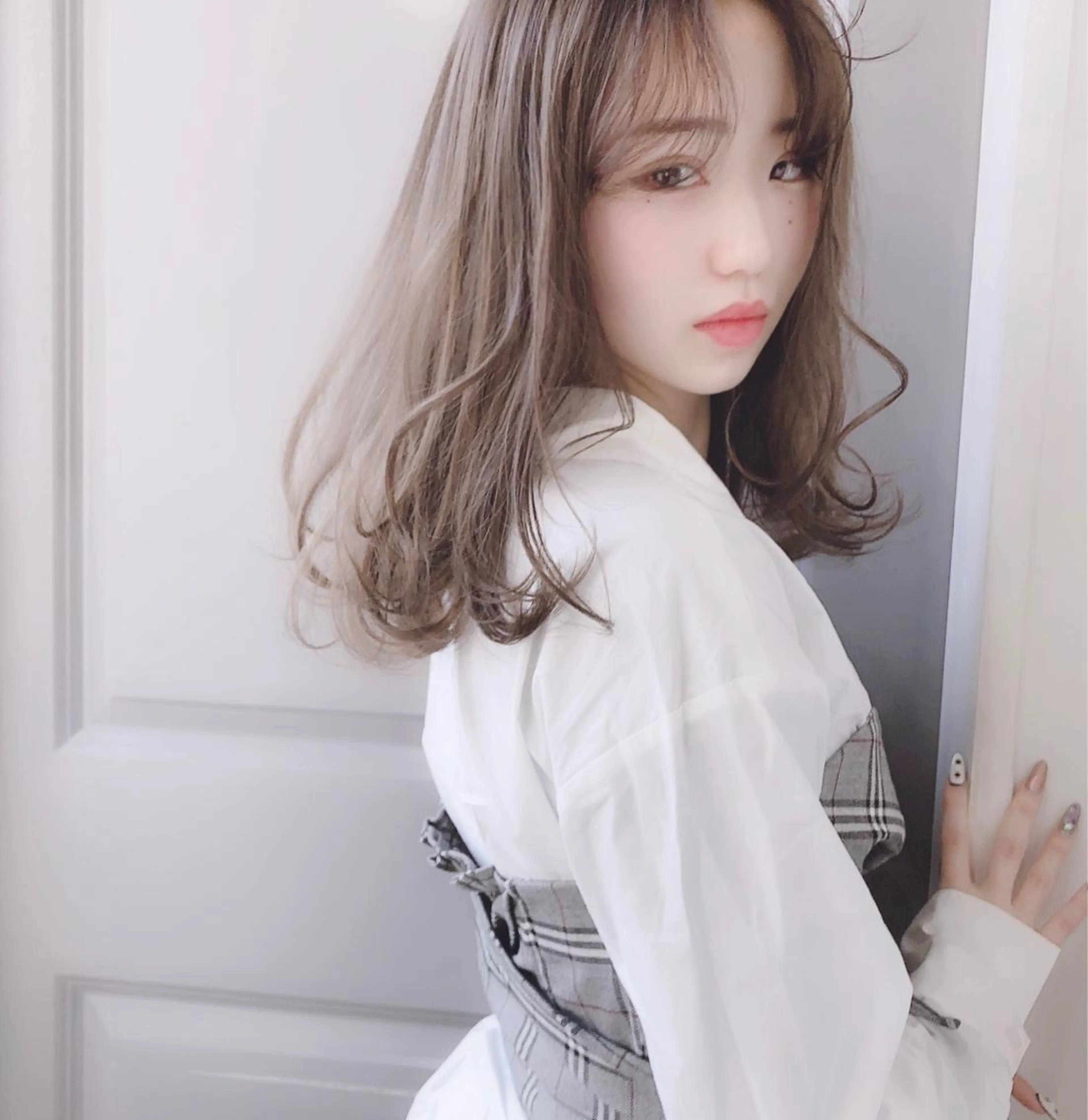 ミディアム 原田 智行のヘアスタイル