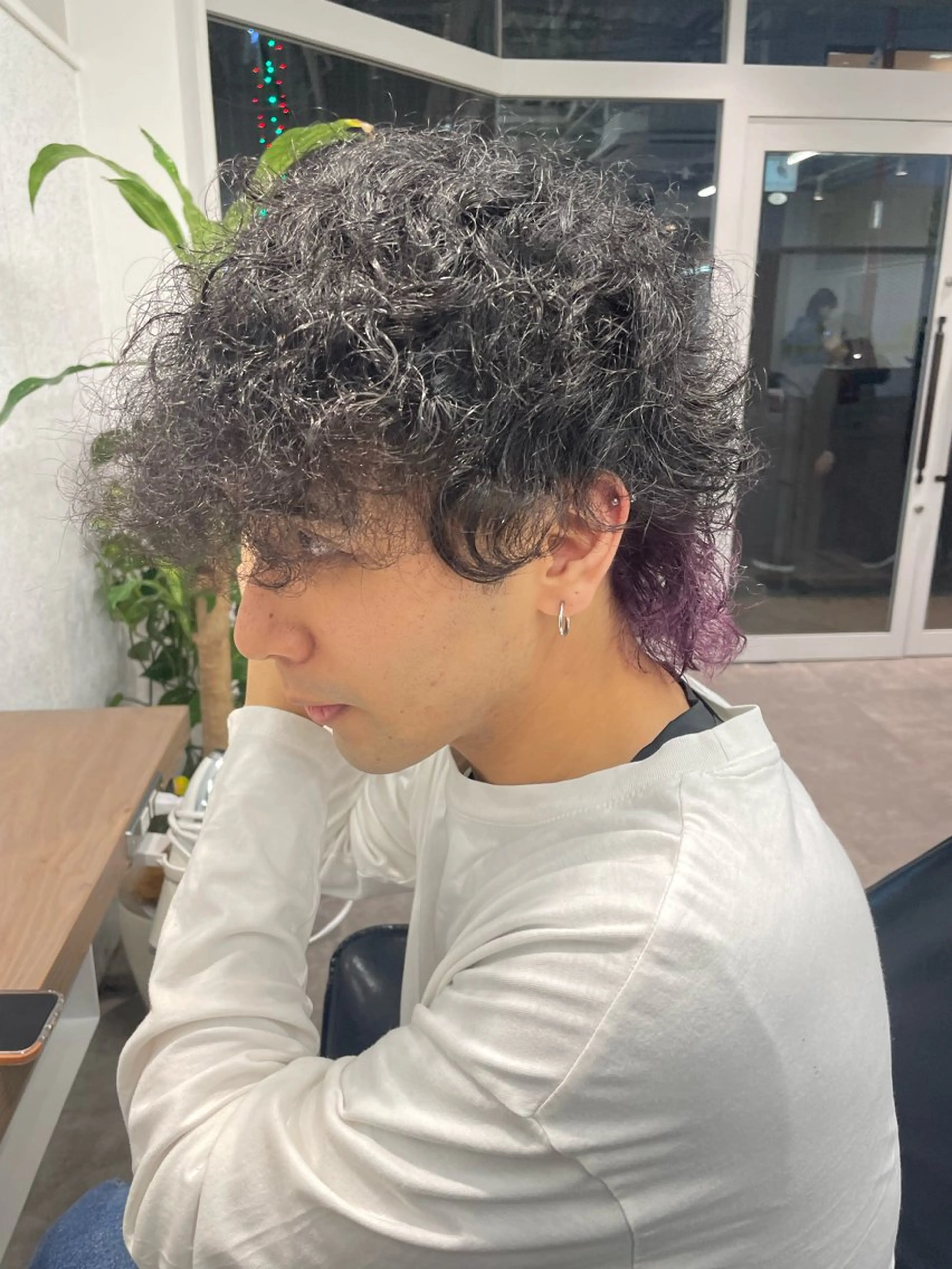 メンズ ヘアカラー トリートメント インナーカラー/艶感 カラー/karinのヘアスタイル