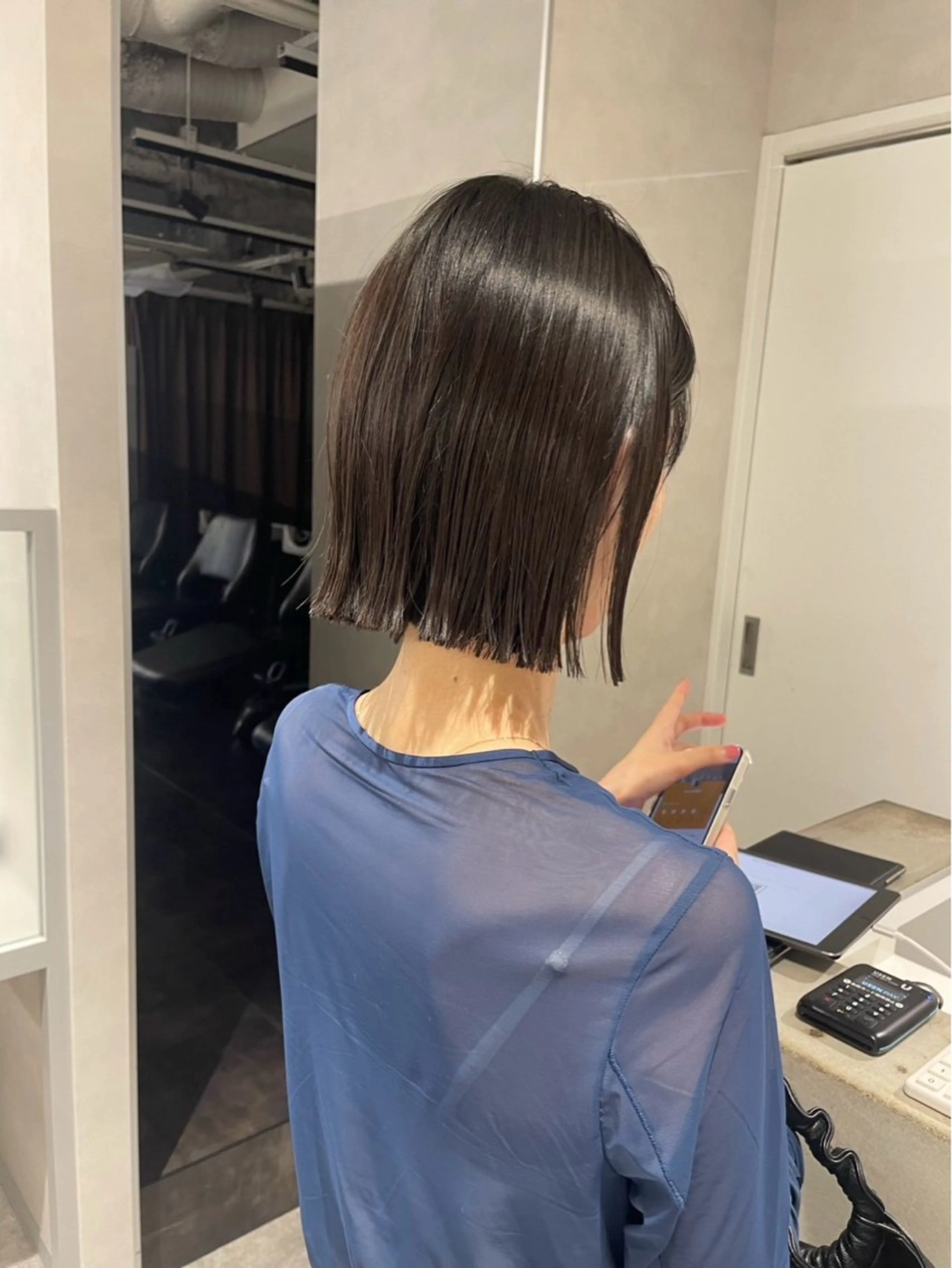 ショート 明松 功喜のヘアスタイル