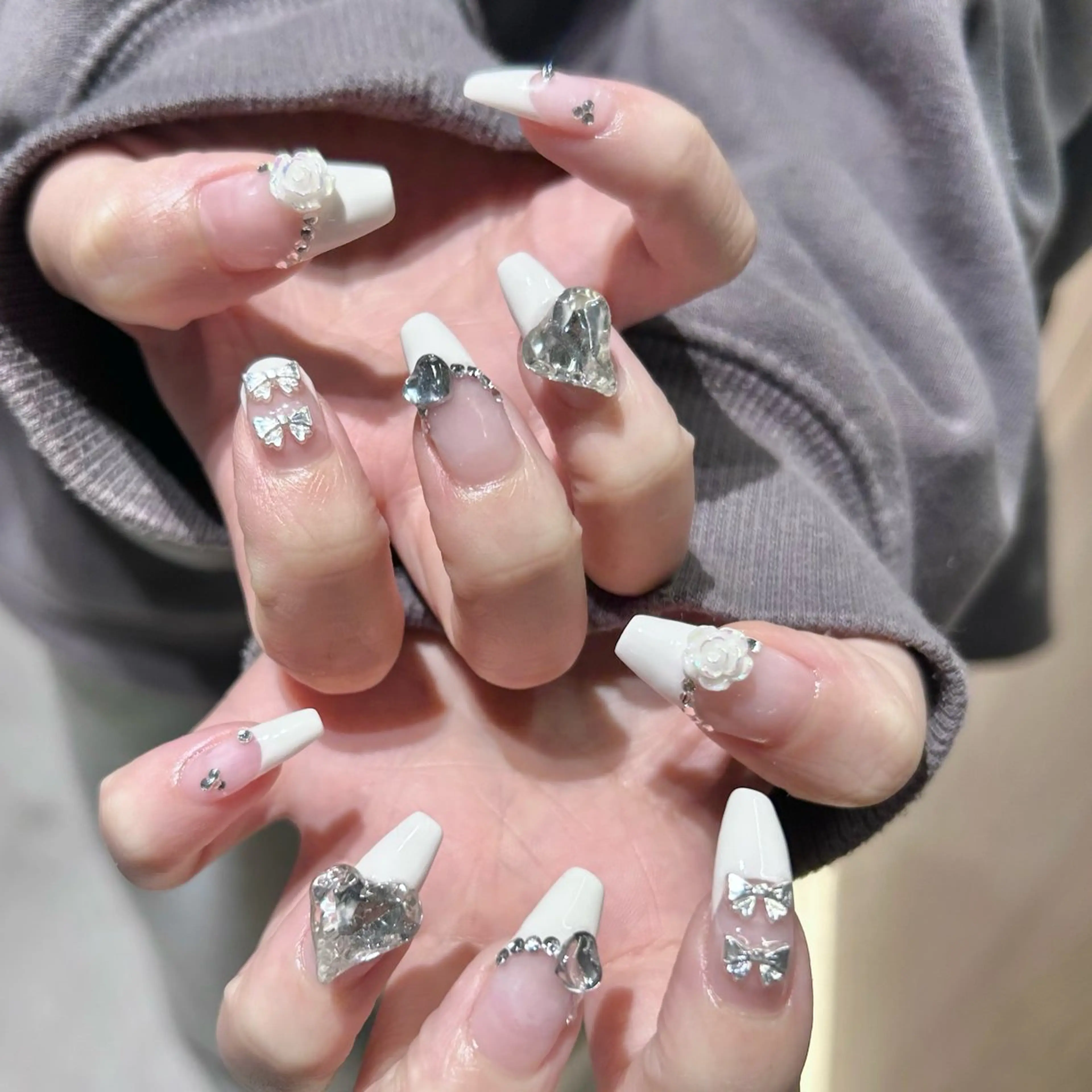ネイル ハンドネイル 🎀白石 ミク🎀のネイルデザイン