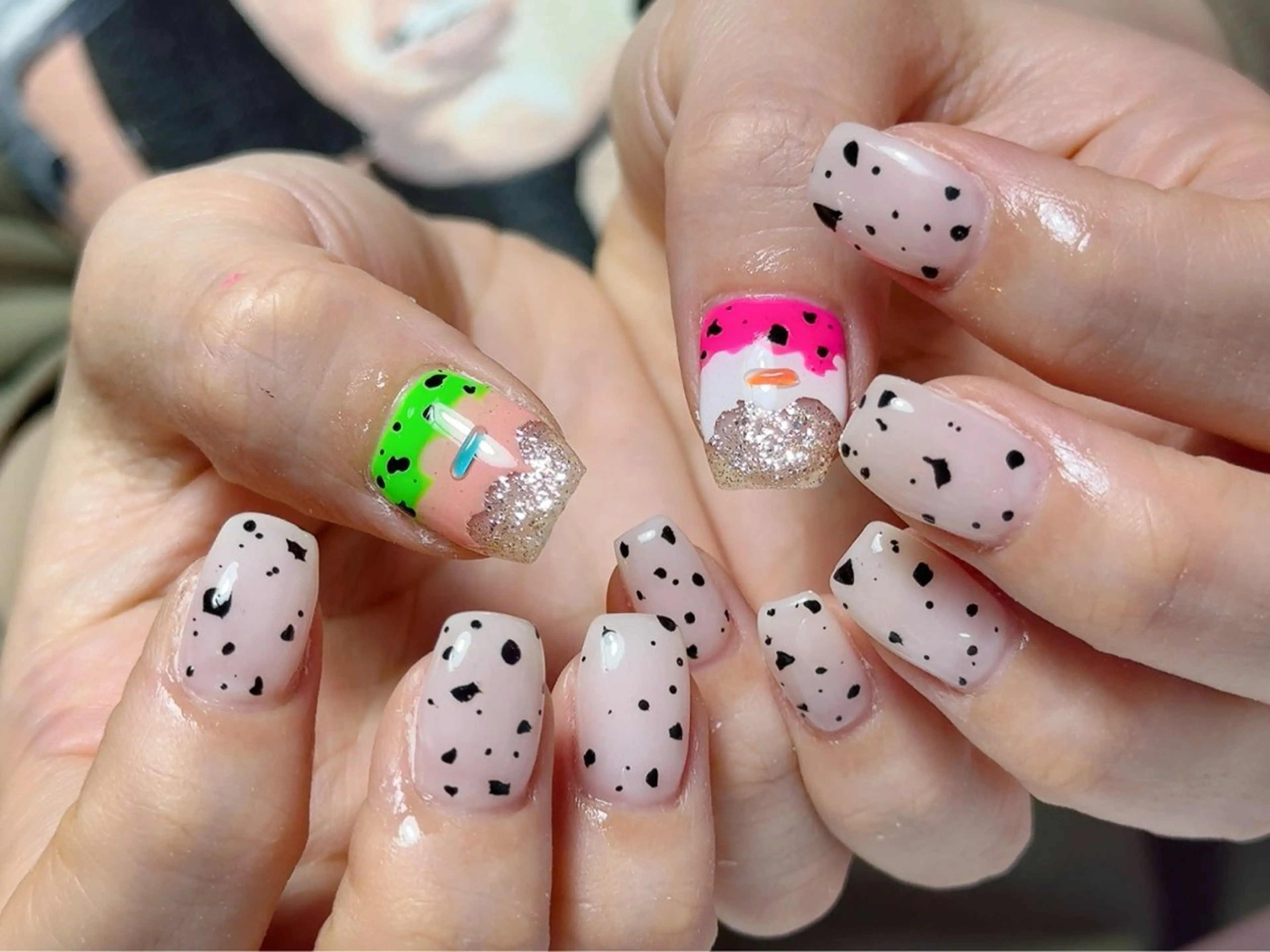 ネイル ハンドネイル Nail Atelier IamI所属・アイアムアイ 大村磨衣のネイルデザイン