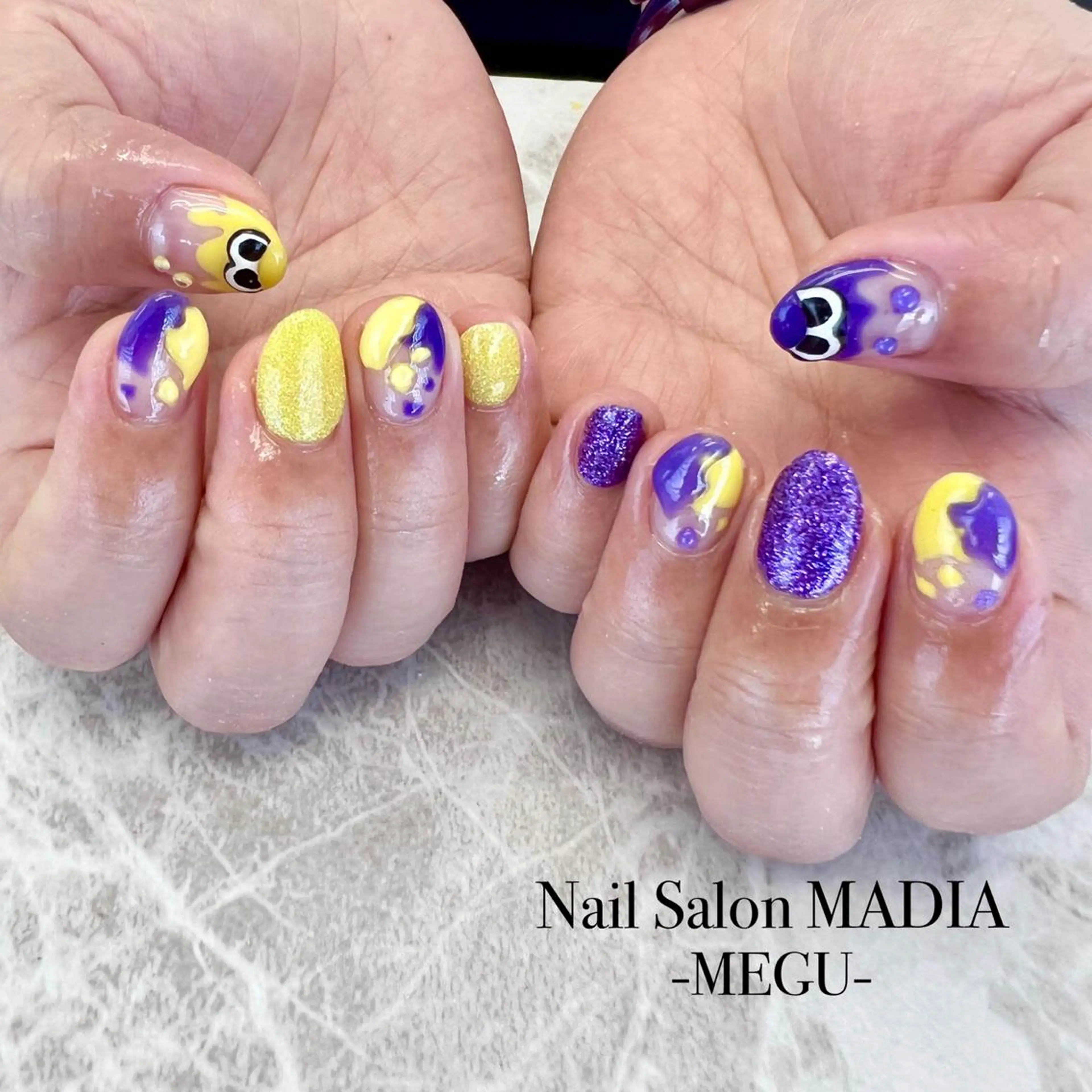 ネイル MADIA藤沢所属・MADIA MEGUのネイルデザイン