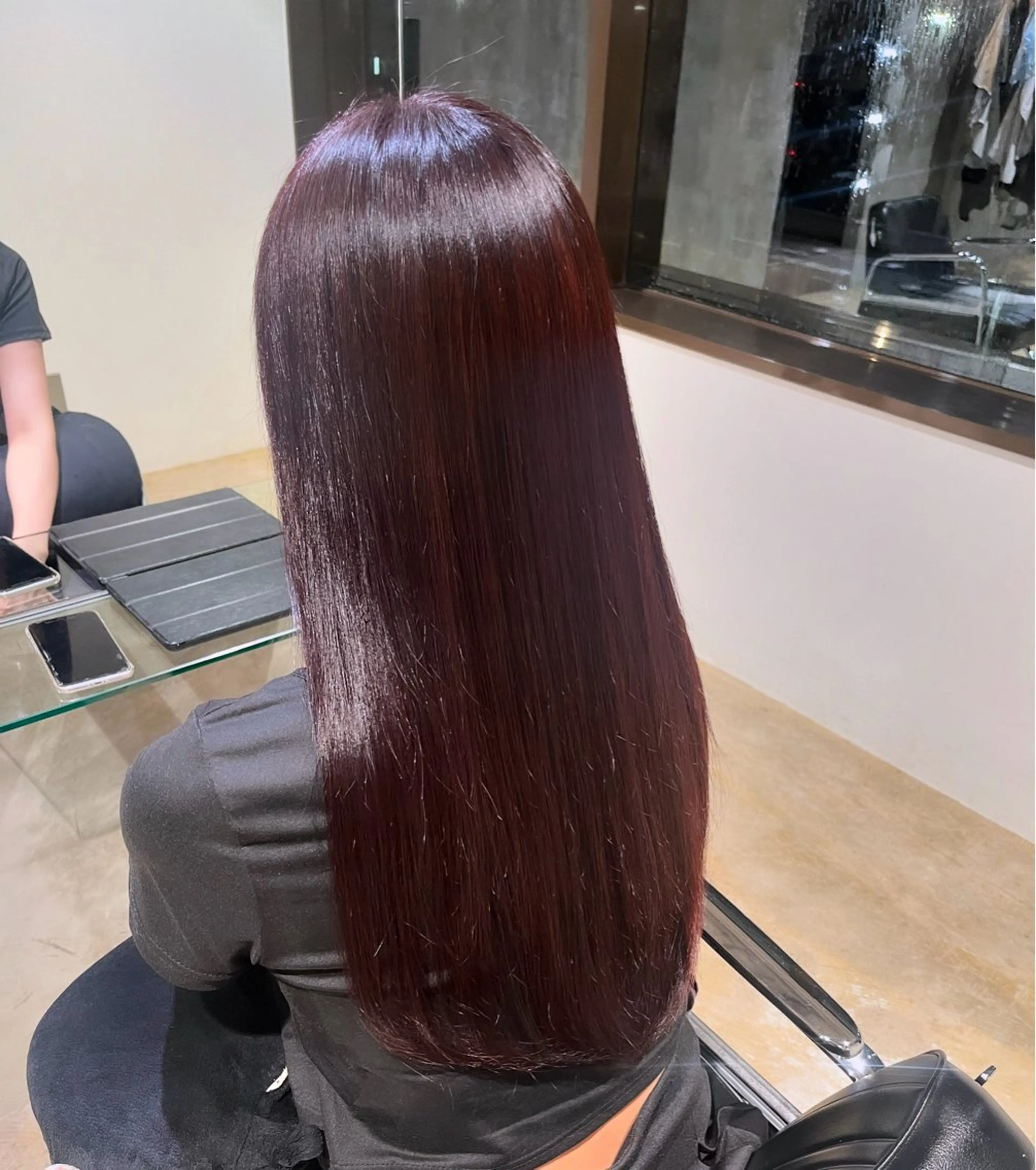 ロング カラー 長野 美沙のヘアスタイル
