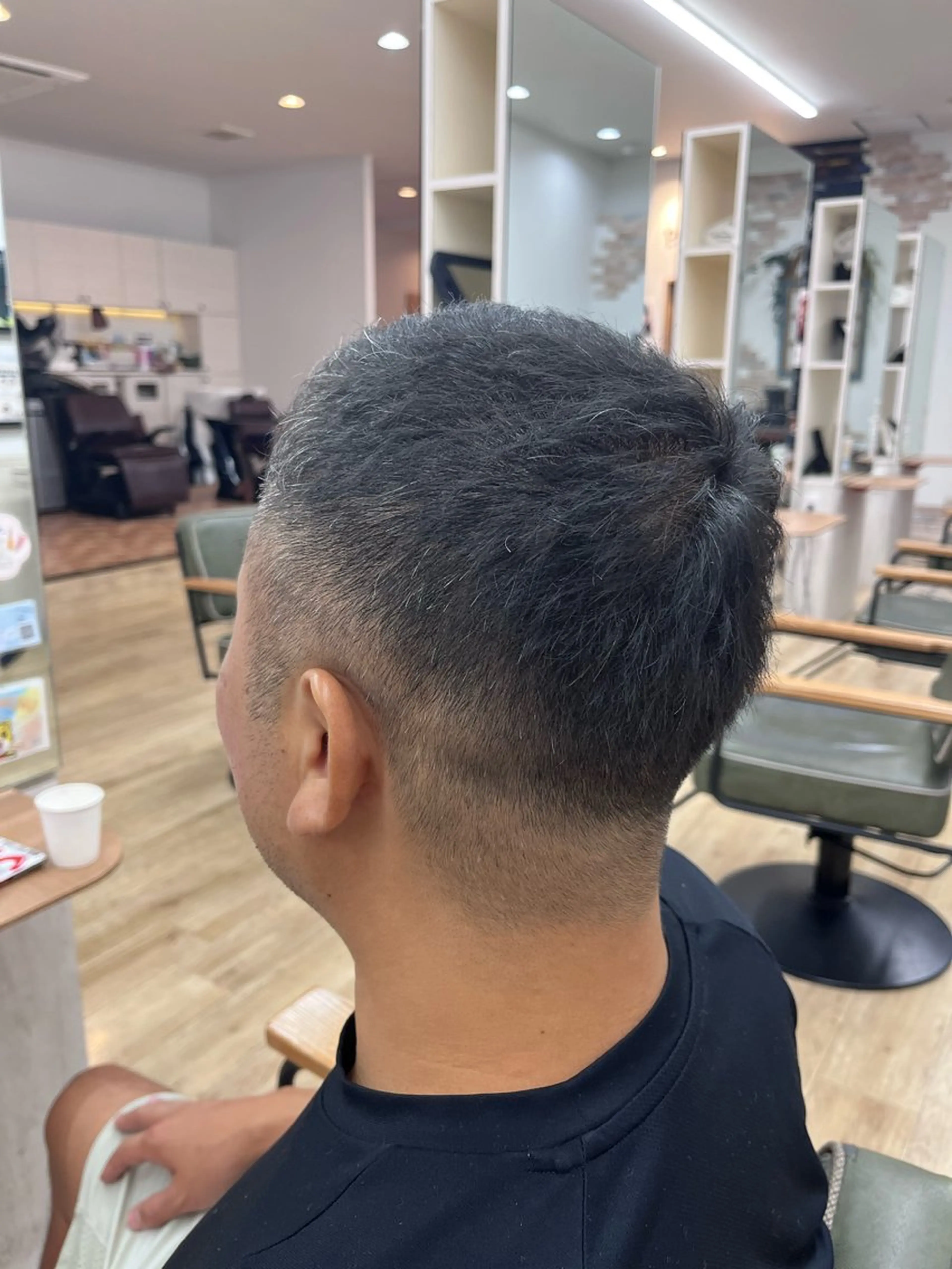 メンズ 刈り上げ セミjrスタイリスト /田尾凌雅のヘアスタイル