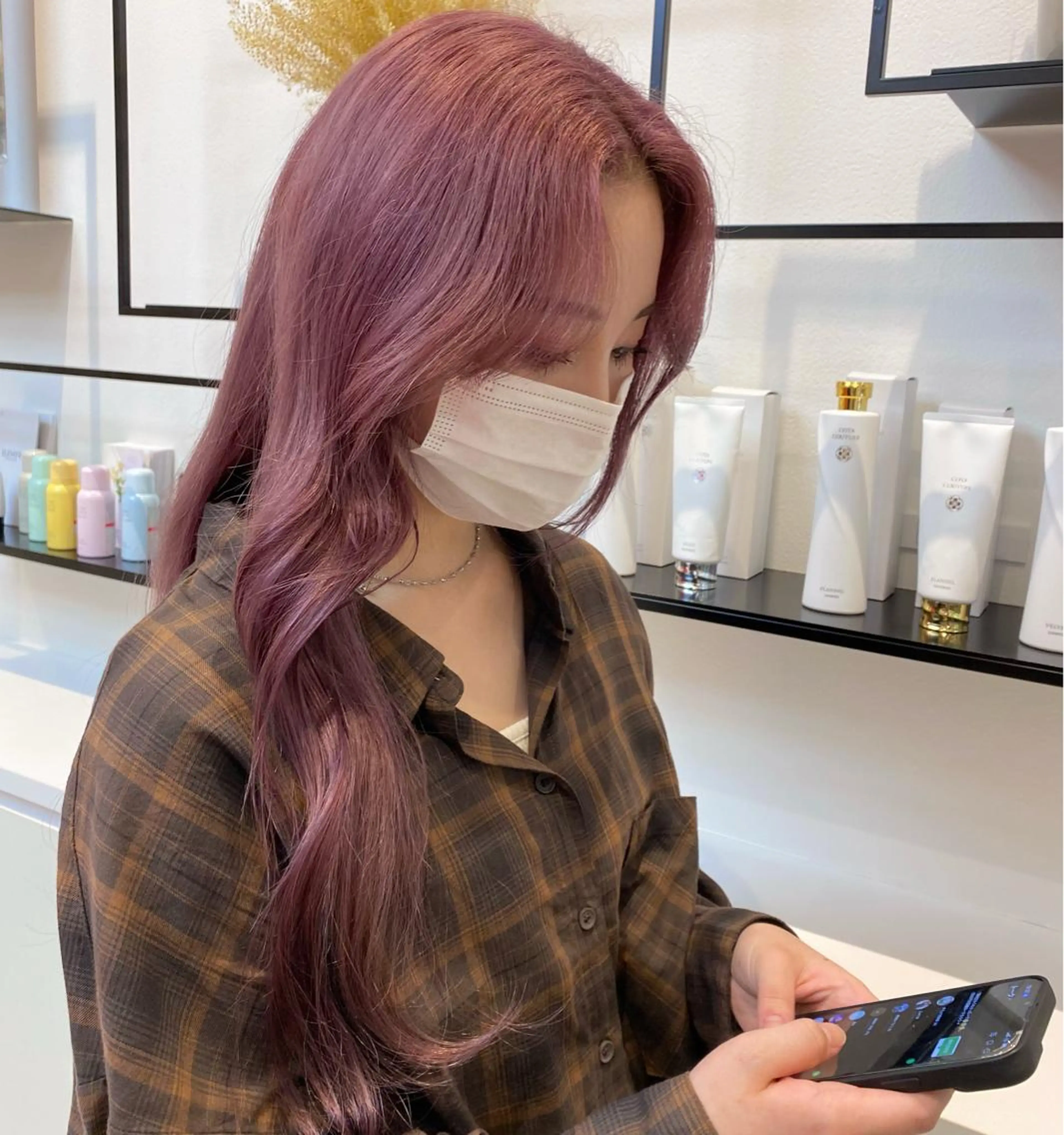 カラー ヘアカラー 荒谷 薫のヘアスタイル