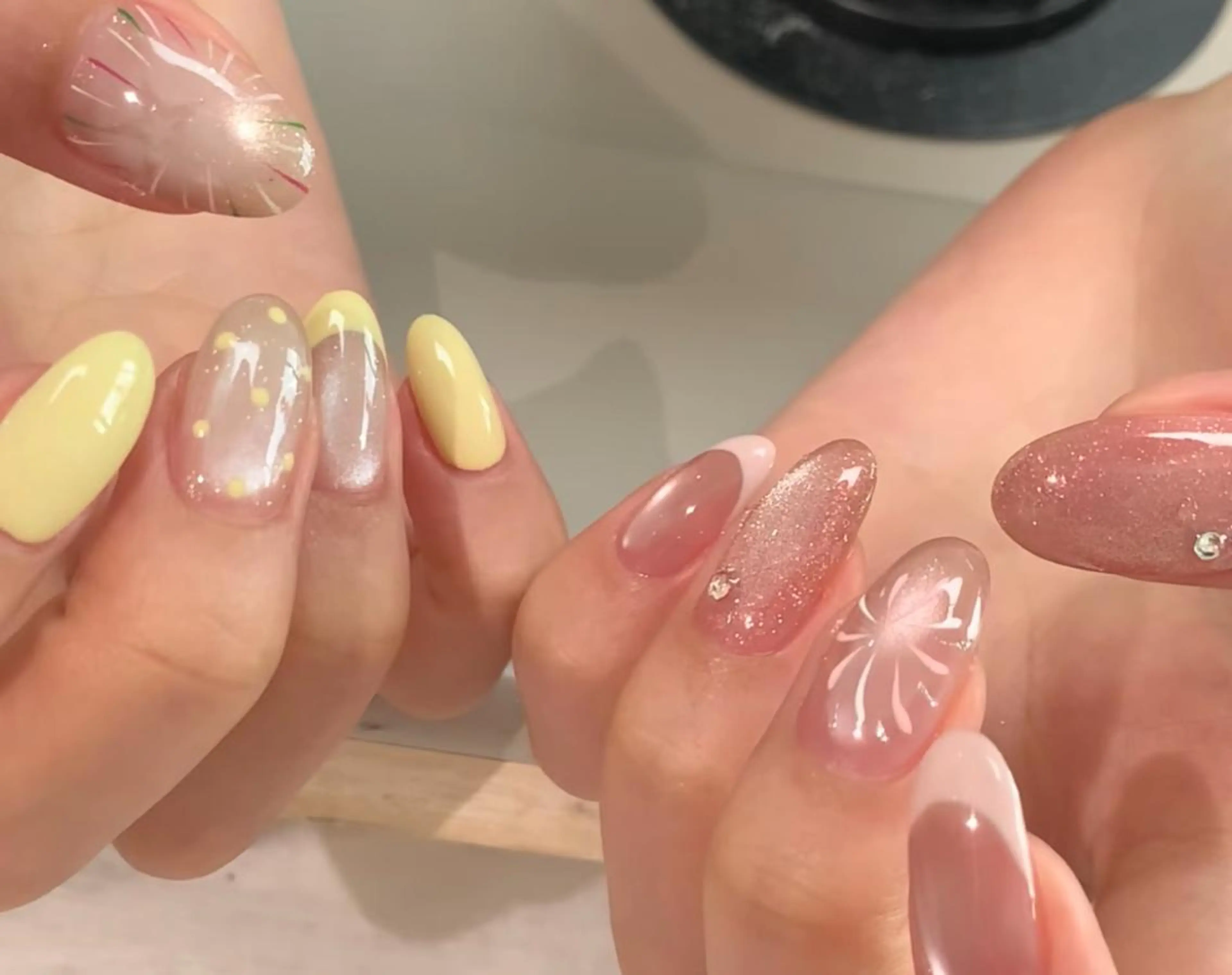 ネイル ハンドネイル By moonネイル 🌷ワンホン/韓国風のネイルデザイン