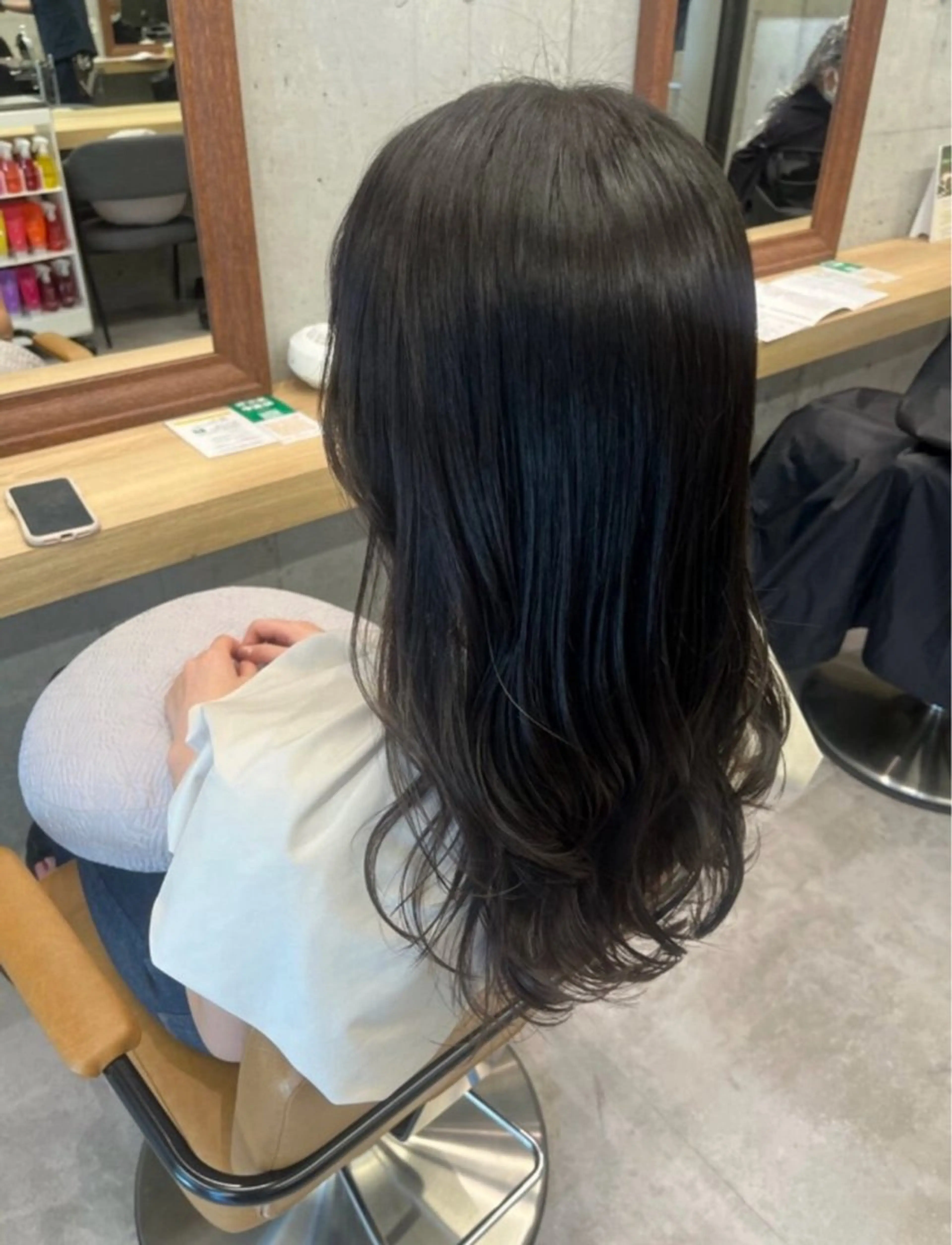 セミロング ヘアカラー mai/天神美容室 【レディースカット】のヘアスタイル