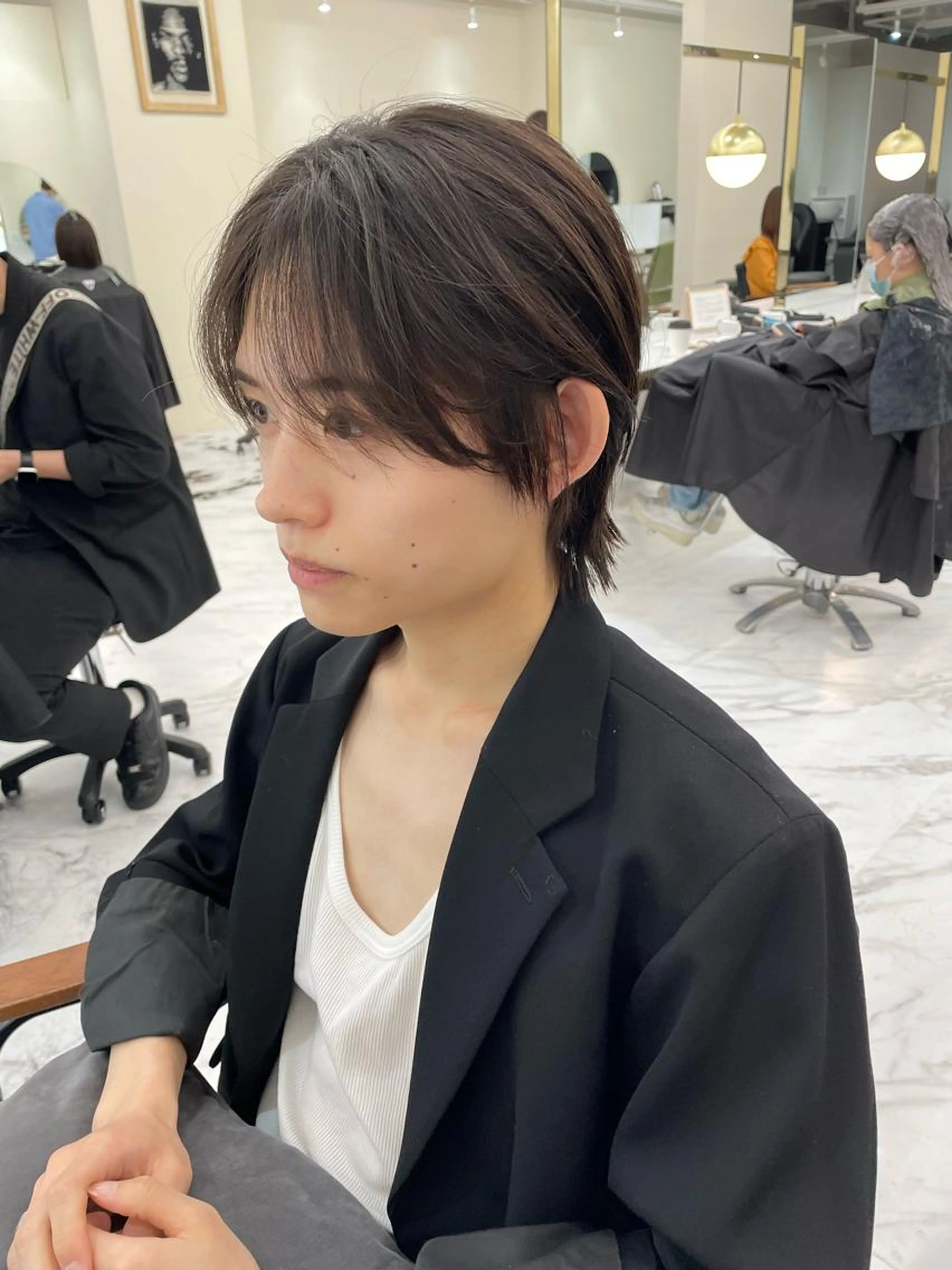 【メンズ専用】【骨格矯正カット+スカルプシャンプー+頭皮マッサージ+オリジナルケア】の写真