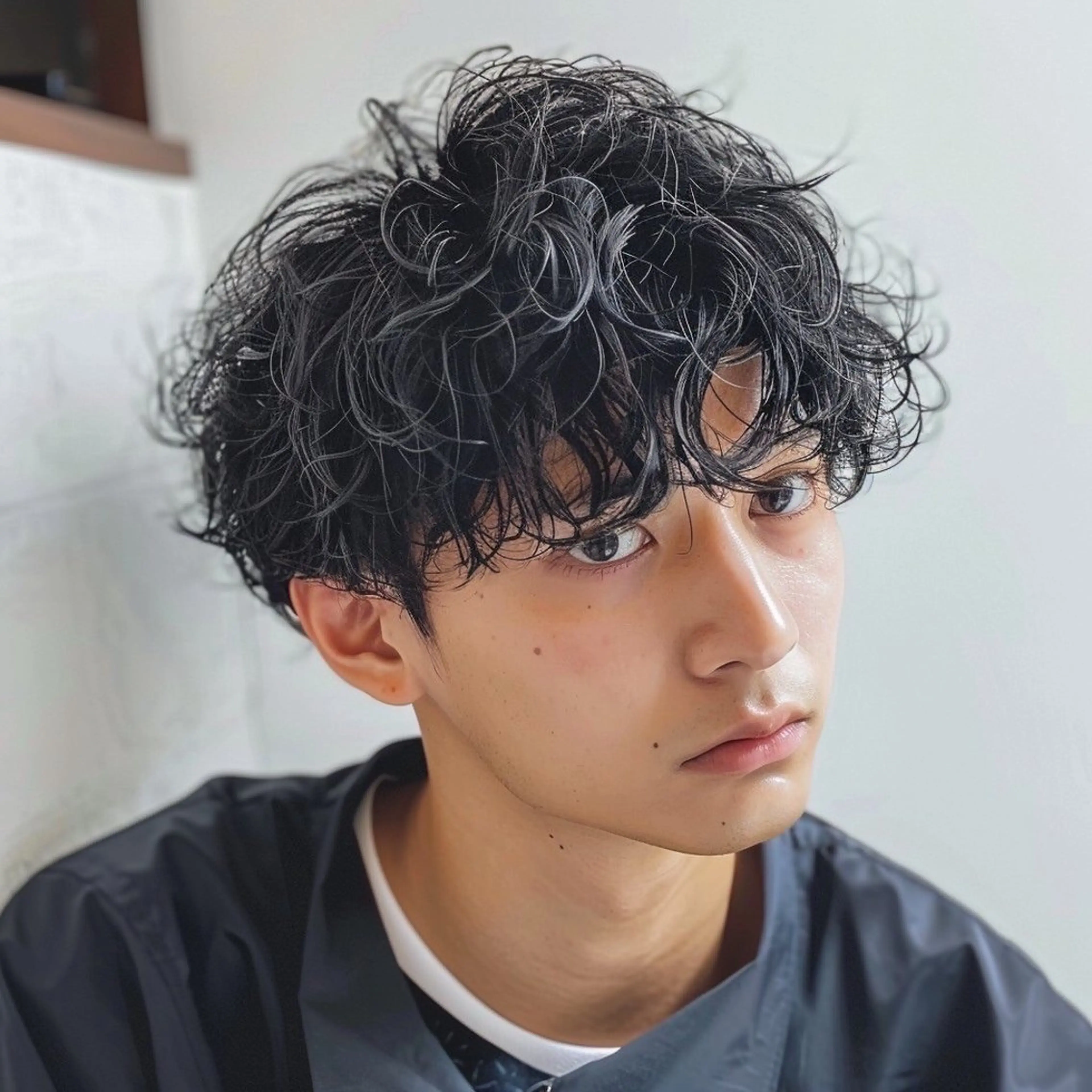パーマ メンズ カット パーマ MODEK'S あやねのヘアスタイル
