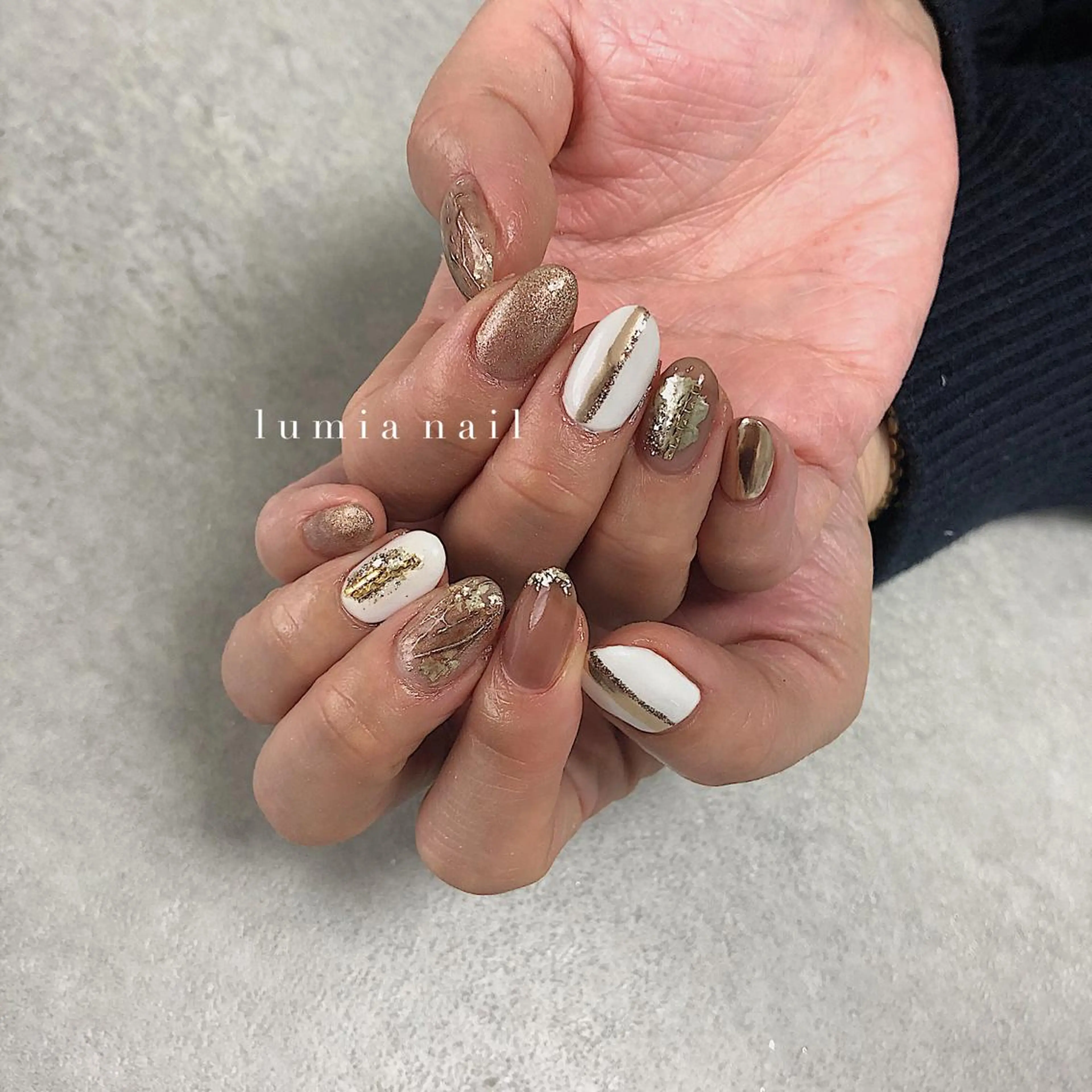 ネイル nail&eyelash Rine所属・Rine 放出 (リネ)のネイルデザイン