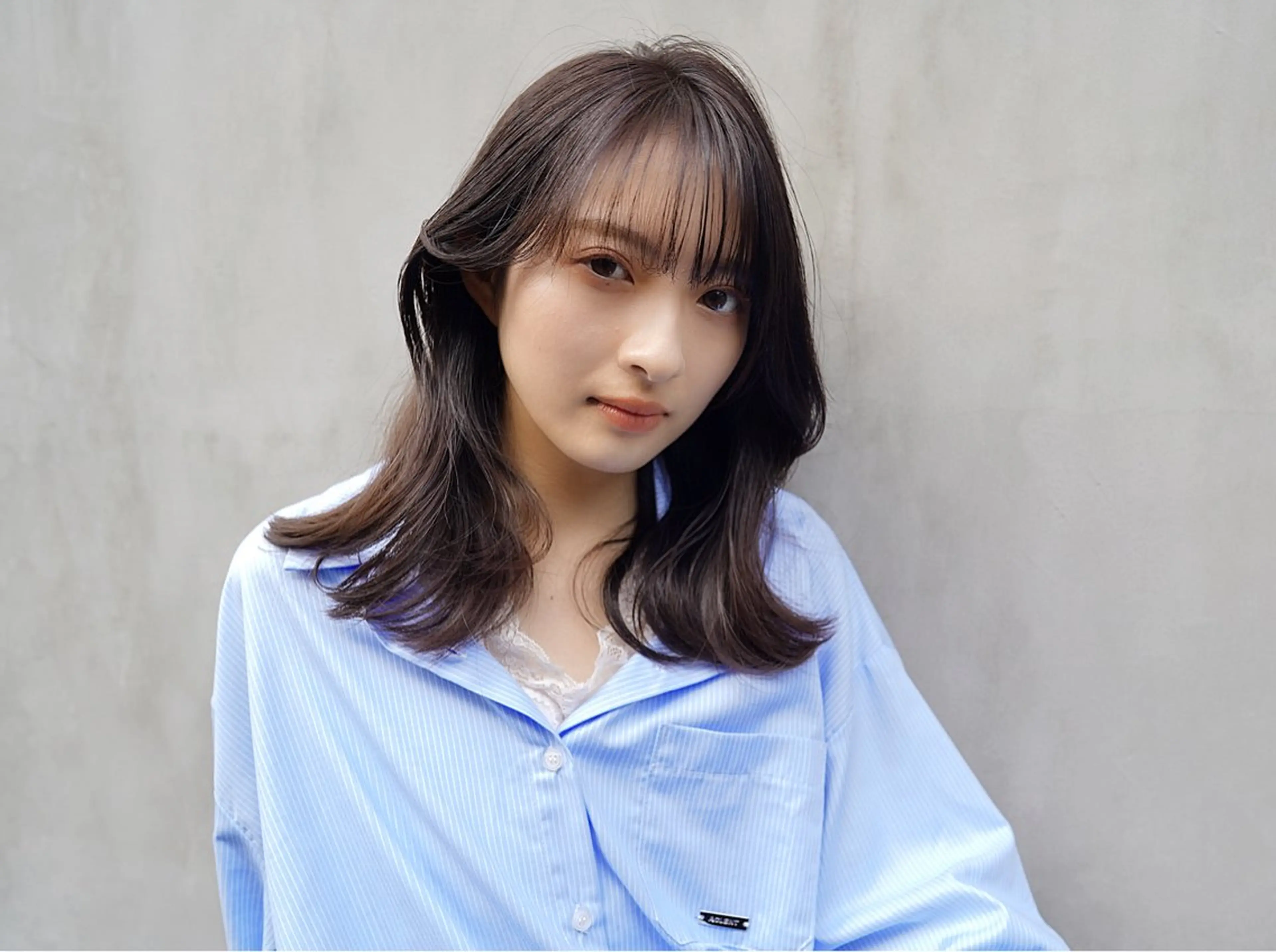 ロング レイヤーカット YUUKI/艶カラー レイヤーカットのヘアスタイル