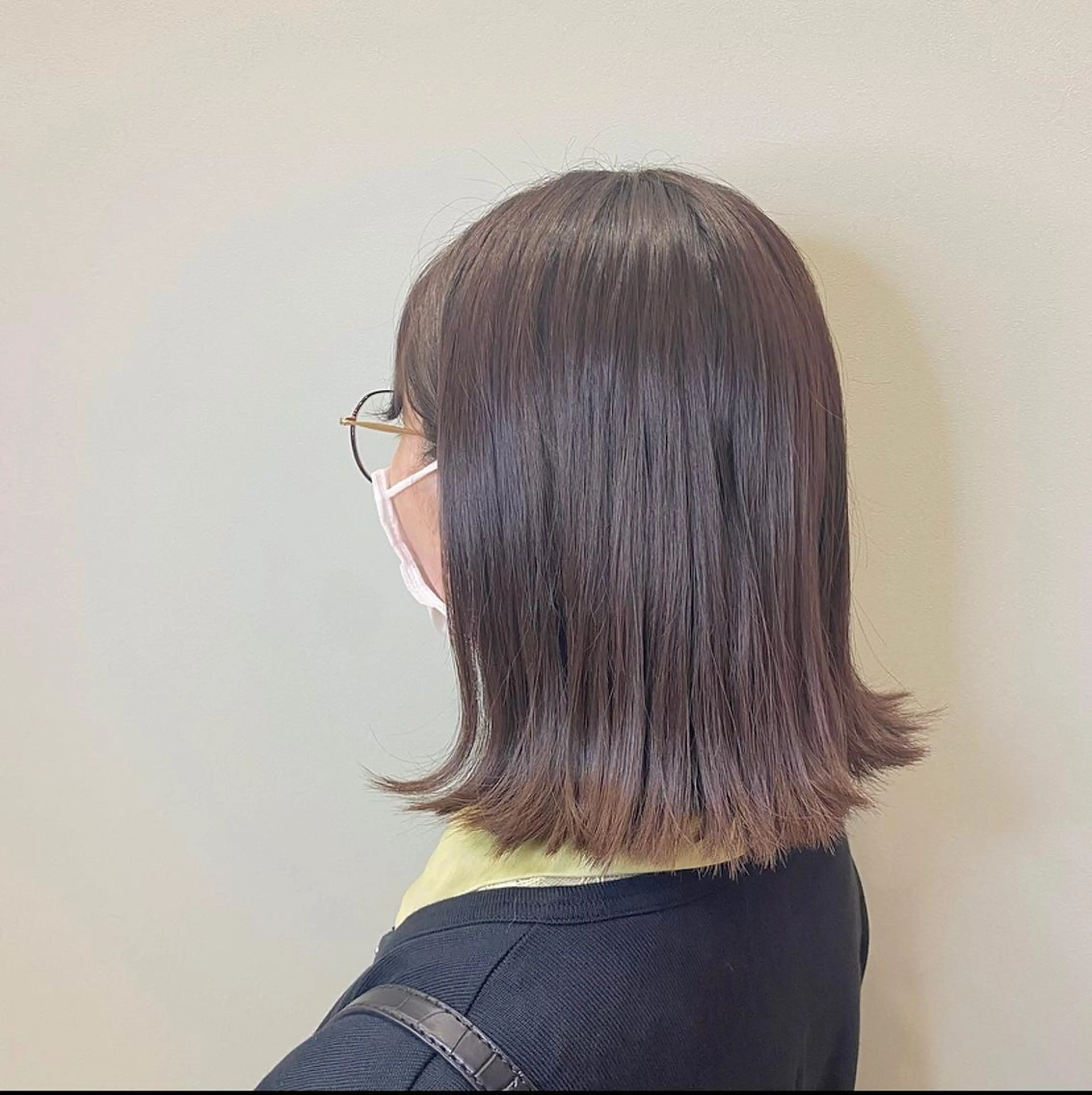 カラー ベージュカラー ブリーチ ラベンダーカラー ブリーチなしカラー miku/ 透明感カラーのヘアスタイル