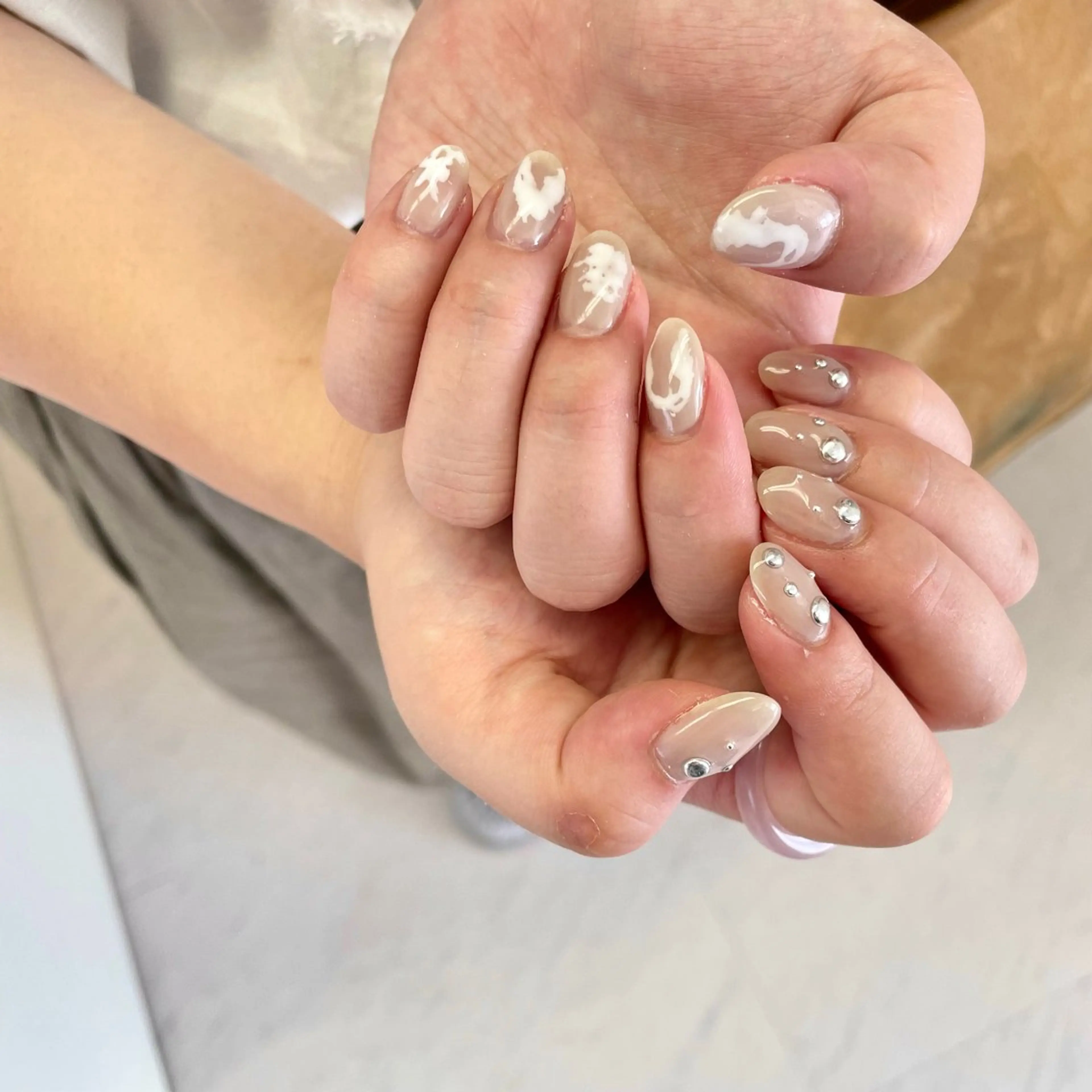 ネイル ハンドネイル 大阪福島 韓国まつげ Sayaka🤍🐩のマツエク・マツパデザイン